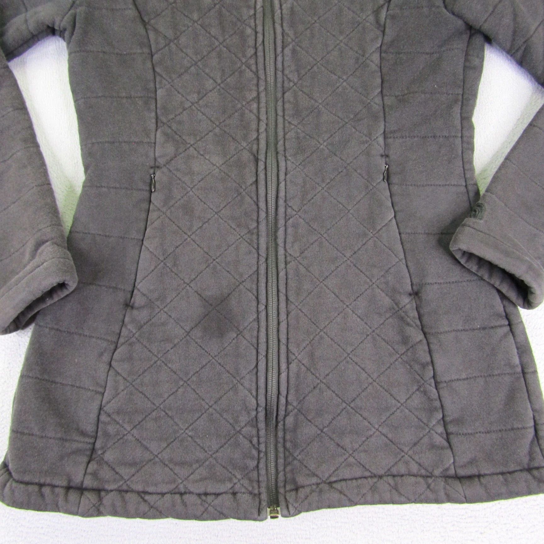 The North Face **North Face Women Small Black Caroluna Quilted Jacket** User: North Face Women Small Black Caroluna Quilted Jacket ^ Size S / US 4 / IT 40 - 3 Thumbnail