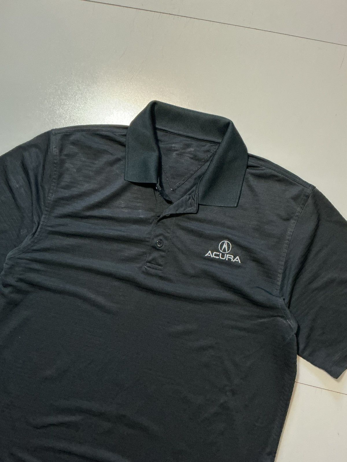 Other Acura Motors Black Stripe Performance Racing Golf Polo Shirt Size US S / EU 44-46 / 1 - 4 Thumbnail