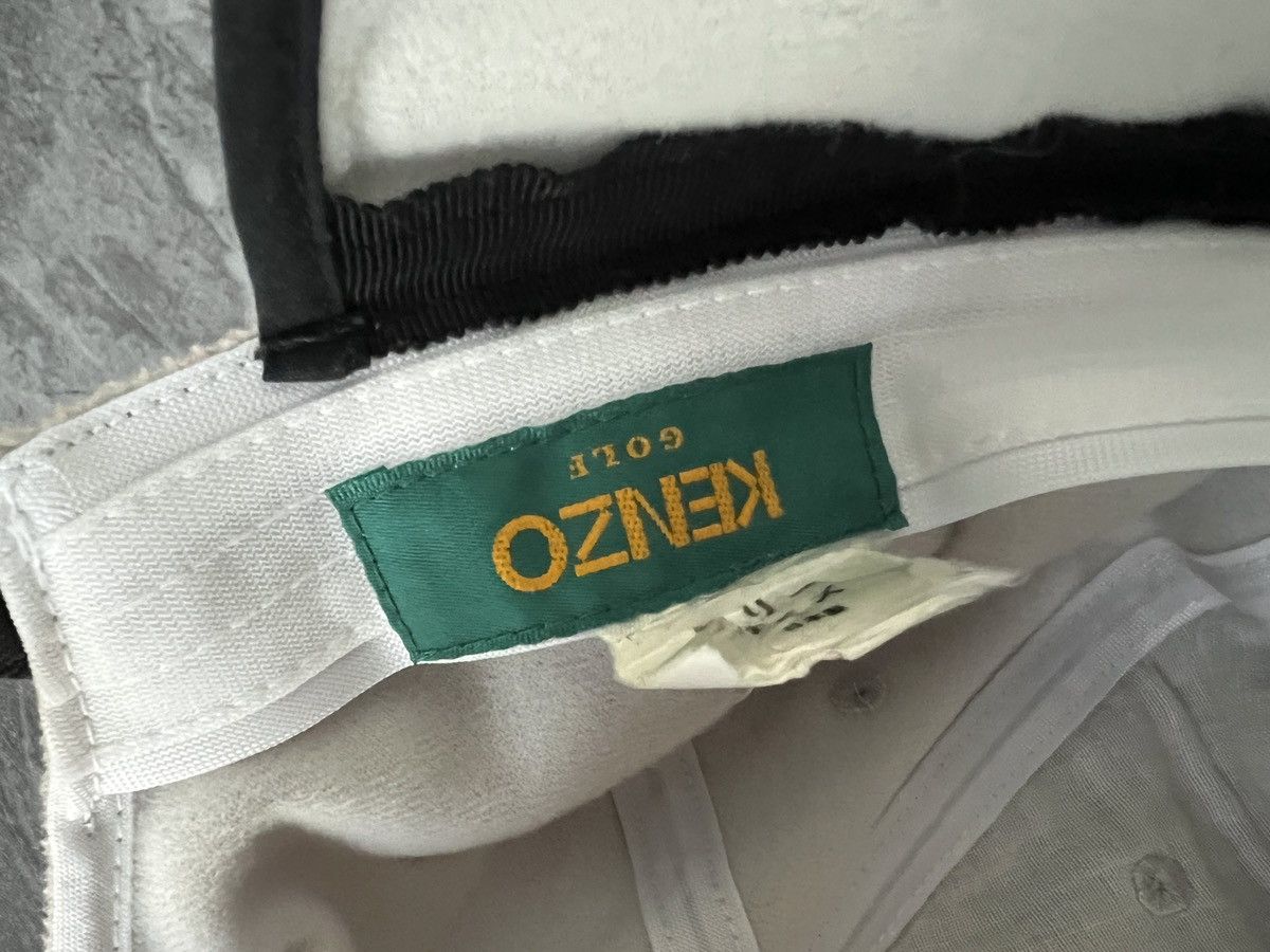Kenzo Kenzo : Golf Puffy Trapper Hat Cap Grey Rainbow Font Size ONE SIZE - 4 Thumbnail