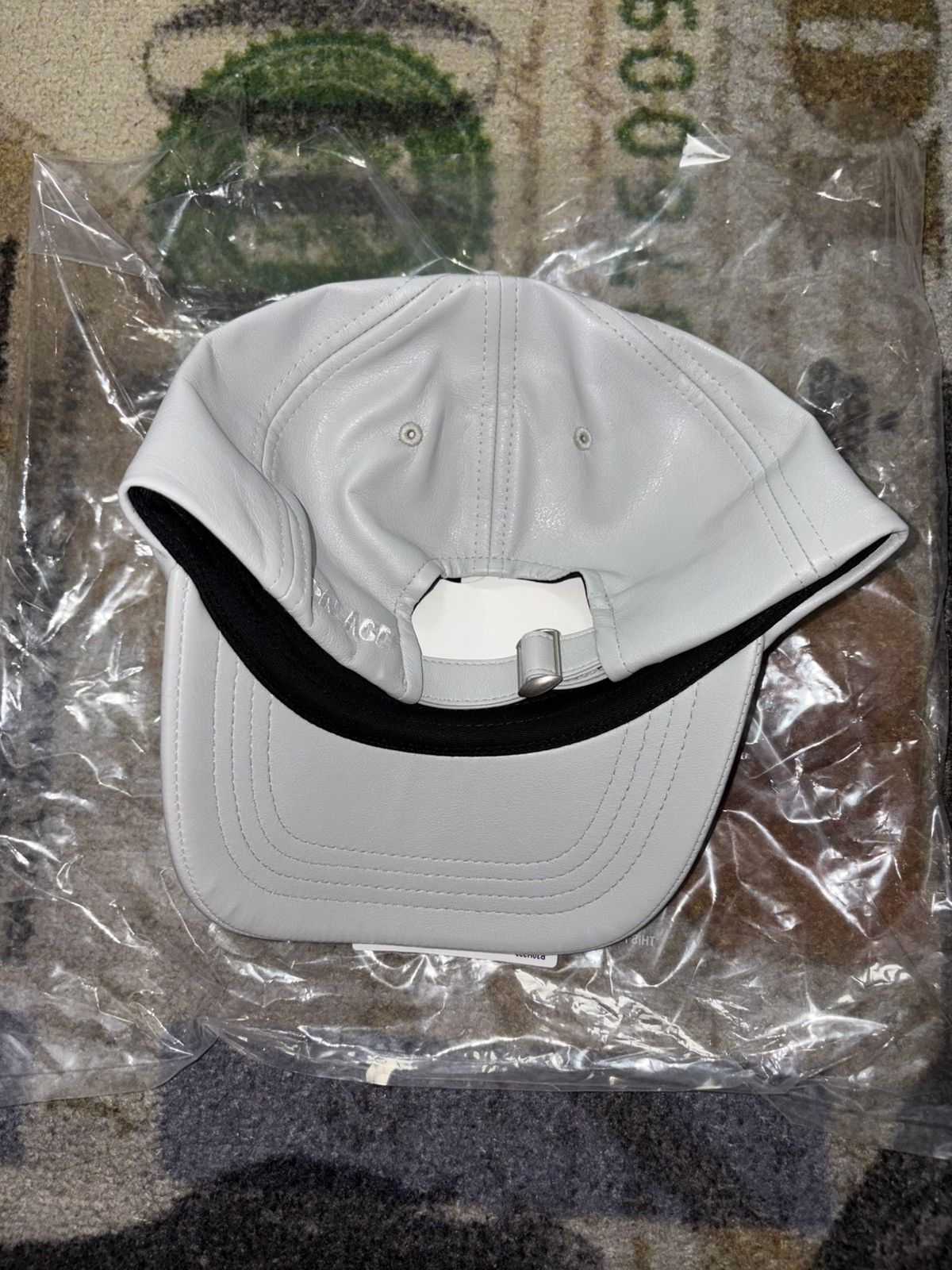 Palace Palace Faux Leather P 6-Panel Hat Size ONE SIZE - 4 Thumbnail