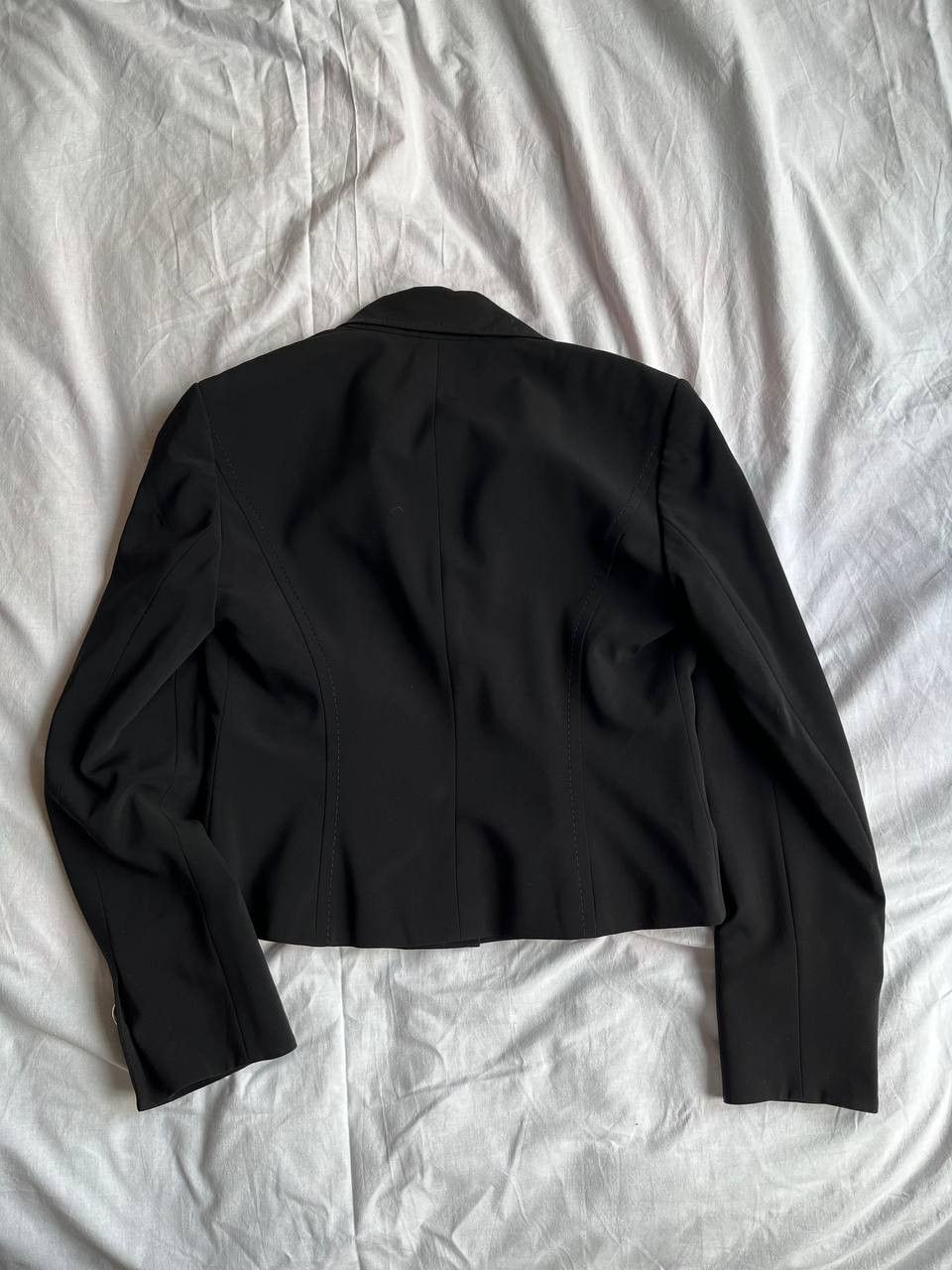 Gerry Weber × Vintage Gerry Weber vintage black women's cropped blazer Size M / US 6-8 / IT 42-44 - 3 Thumbnail