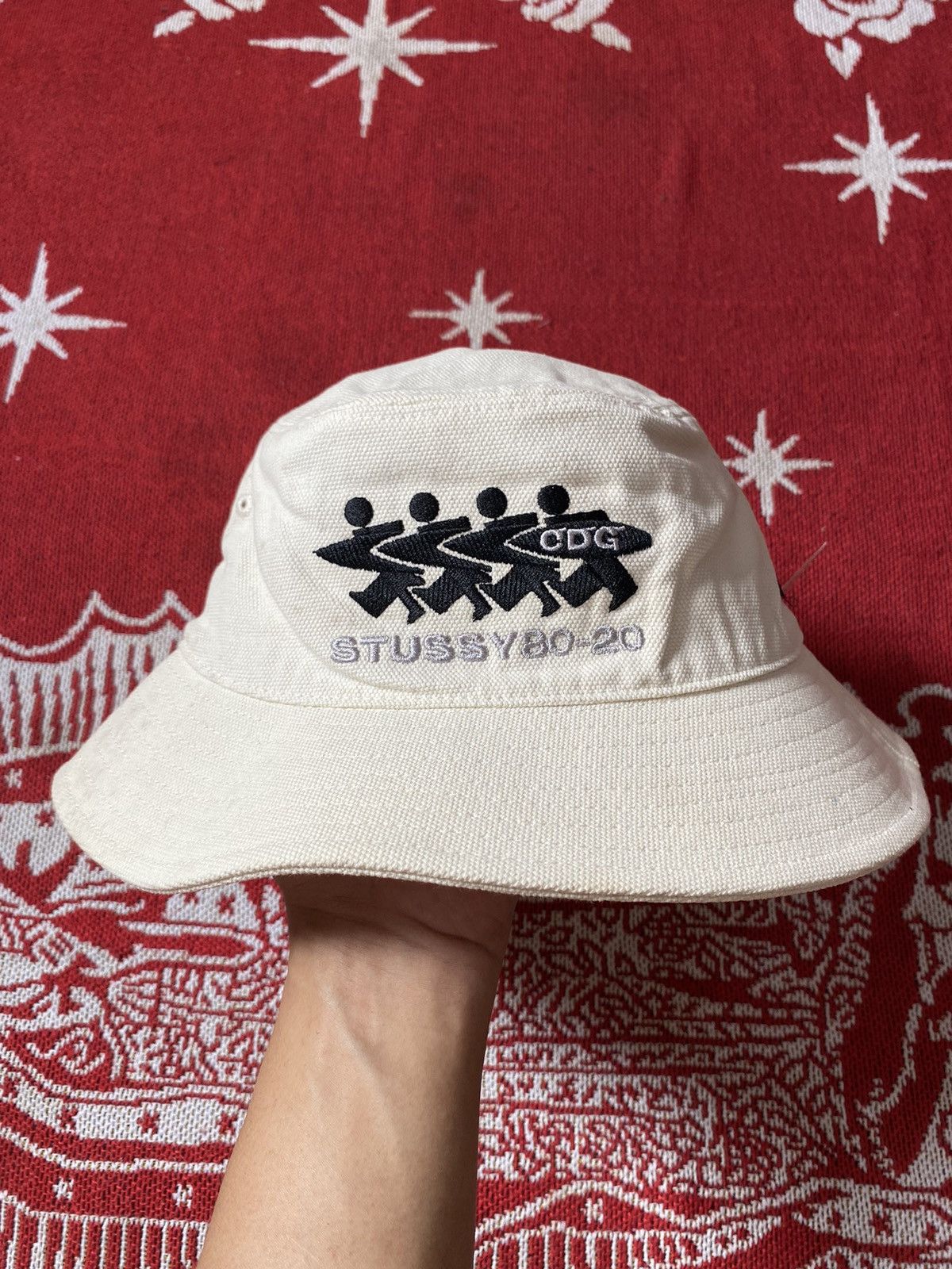 Stussy Stussy x CDG Canvas Bucket Hat | Grailed