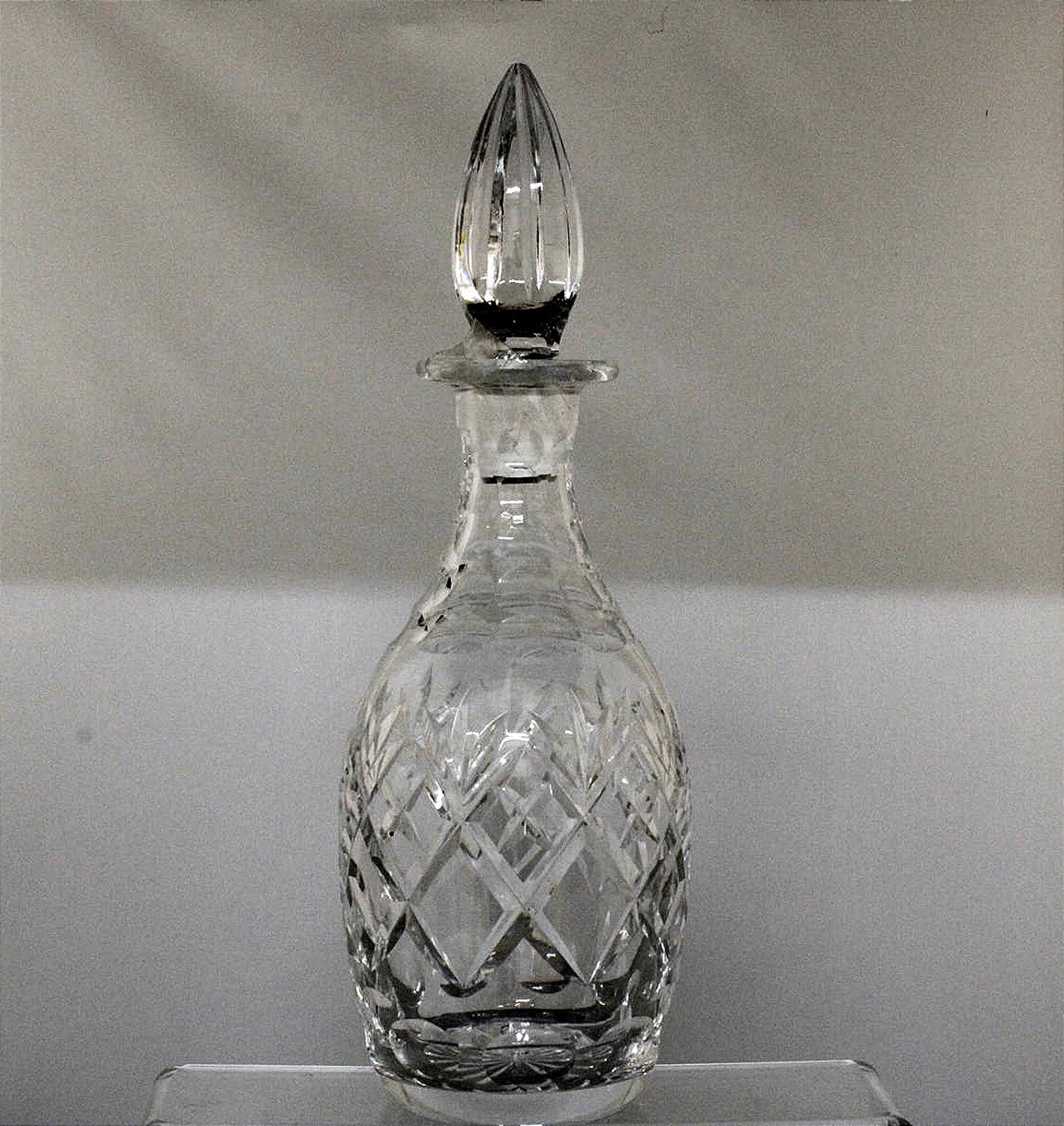 Unknown London Royal Daulton Crystal Georgian Cut Glass Decanter Size ONE SIZE - 1 Thumbnail