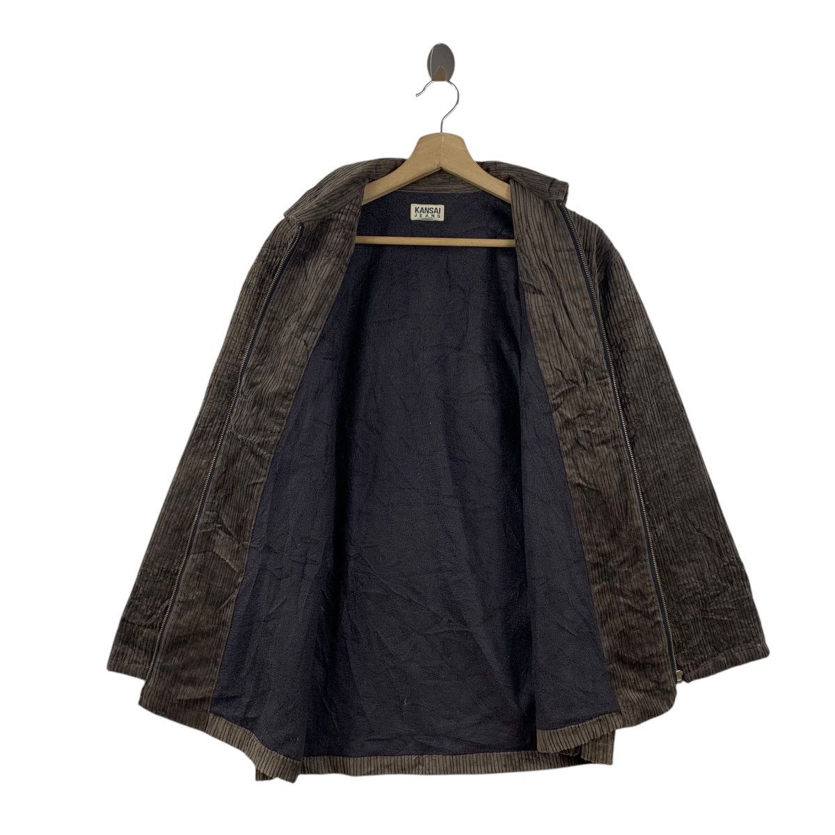 Kansai Yamamoto Vintage KANSAI YAMAMOTO JEANS Collection Denim Jacket Trench Size US M / EU 48-50 / 2 - 5 Thumbnail