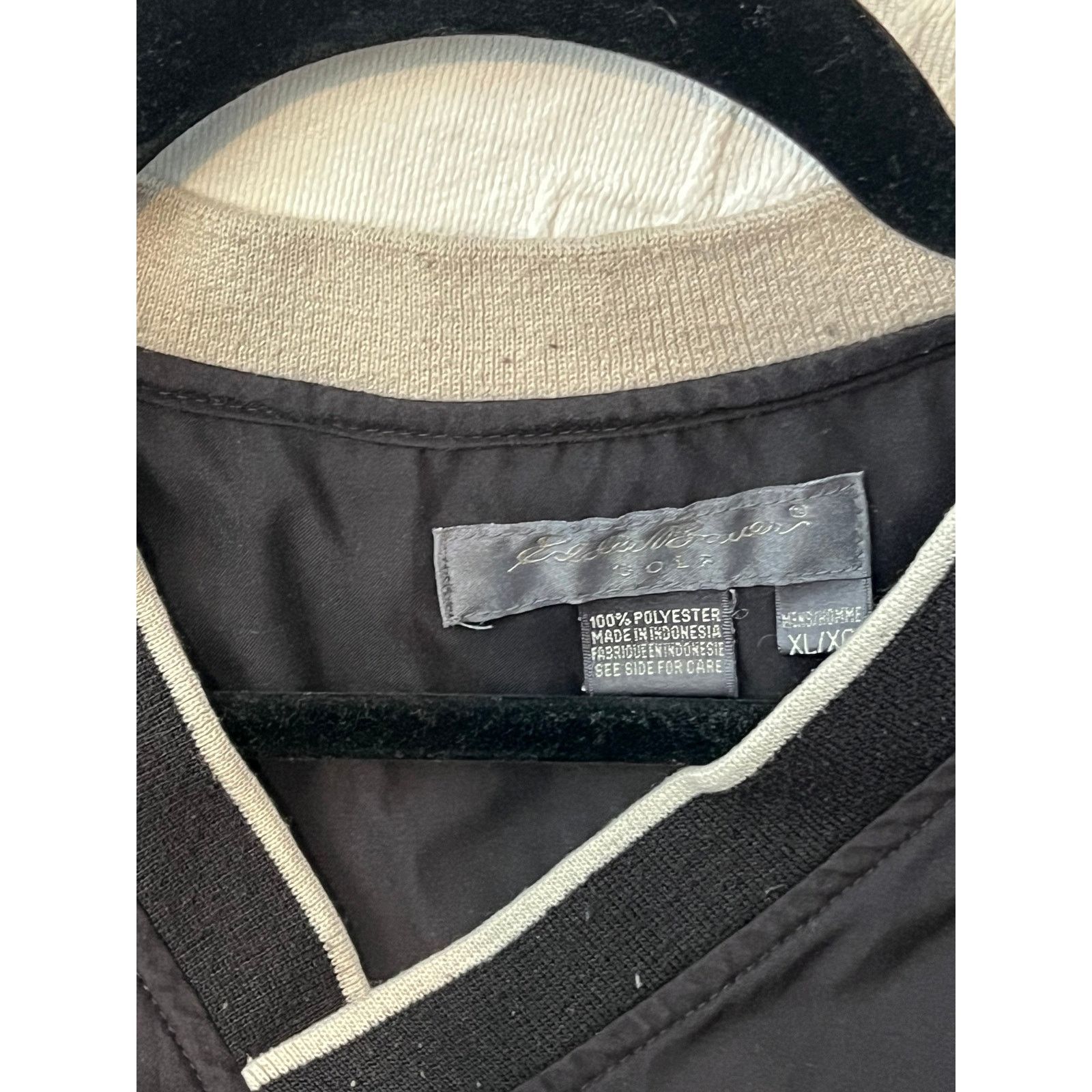 Eddie Bauer Eddie Bauer Golf V-Neck Black Pullover Mens XL Size US XL / EU 56 / 4 - 3 Thumbnail