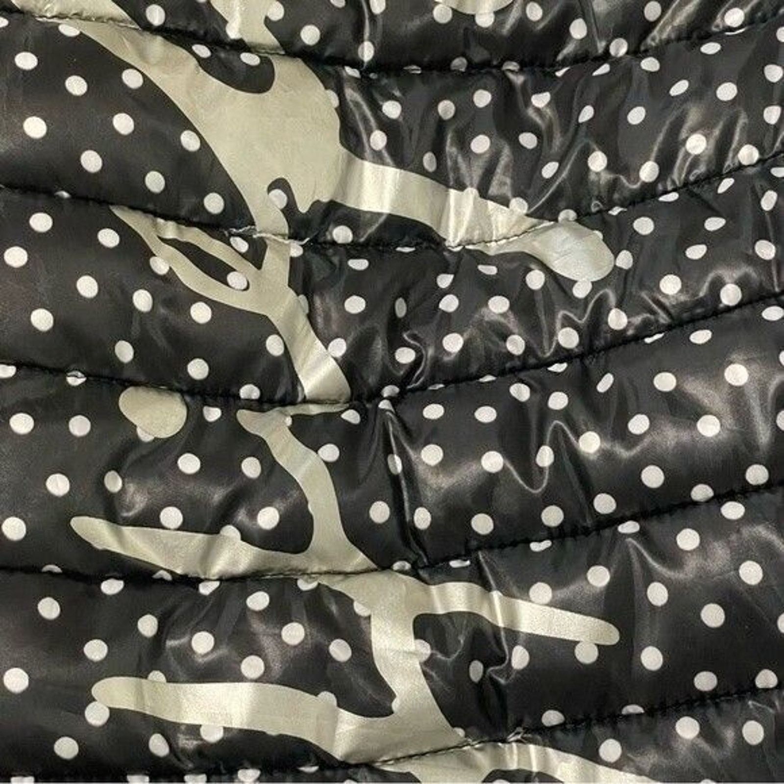 Tommy Hilfiger Tommy Hilfiger Vest XS Quilted Black/White Polka Dot Size XS / US 0-2 / IT 36-38 - 10 Thumbnail