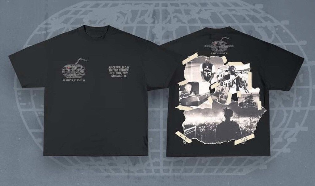 999 Club Juice Wrld Day 2021 Tee Size US L / EU 52-54 / 3 - 1 Thumbnail