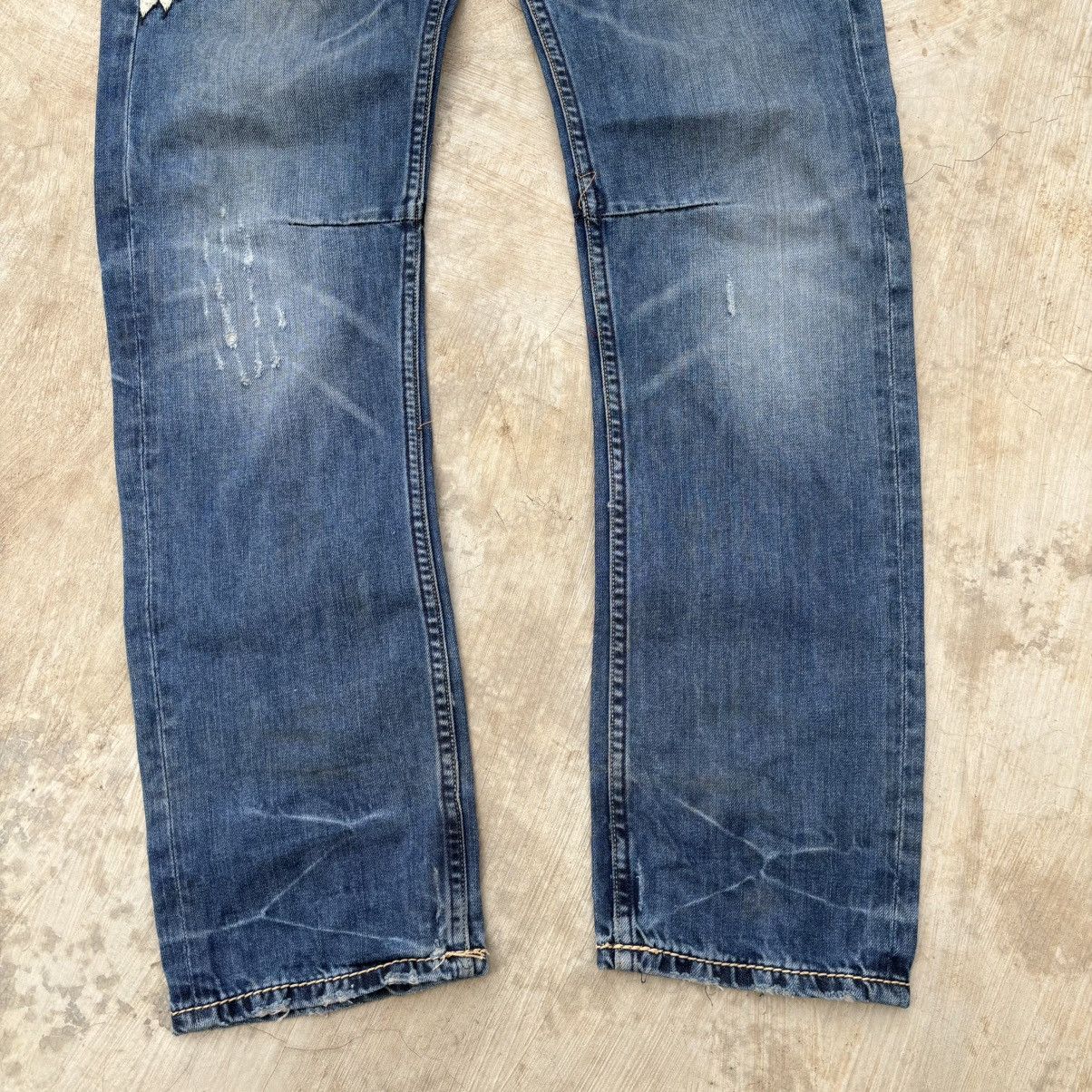 Ed Hardy Vintage 00s Edhardy Y2K Jeans Size US 34 / EU 50 - 3 Thumbnail