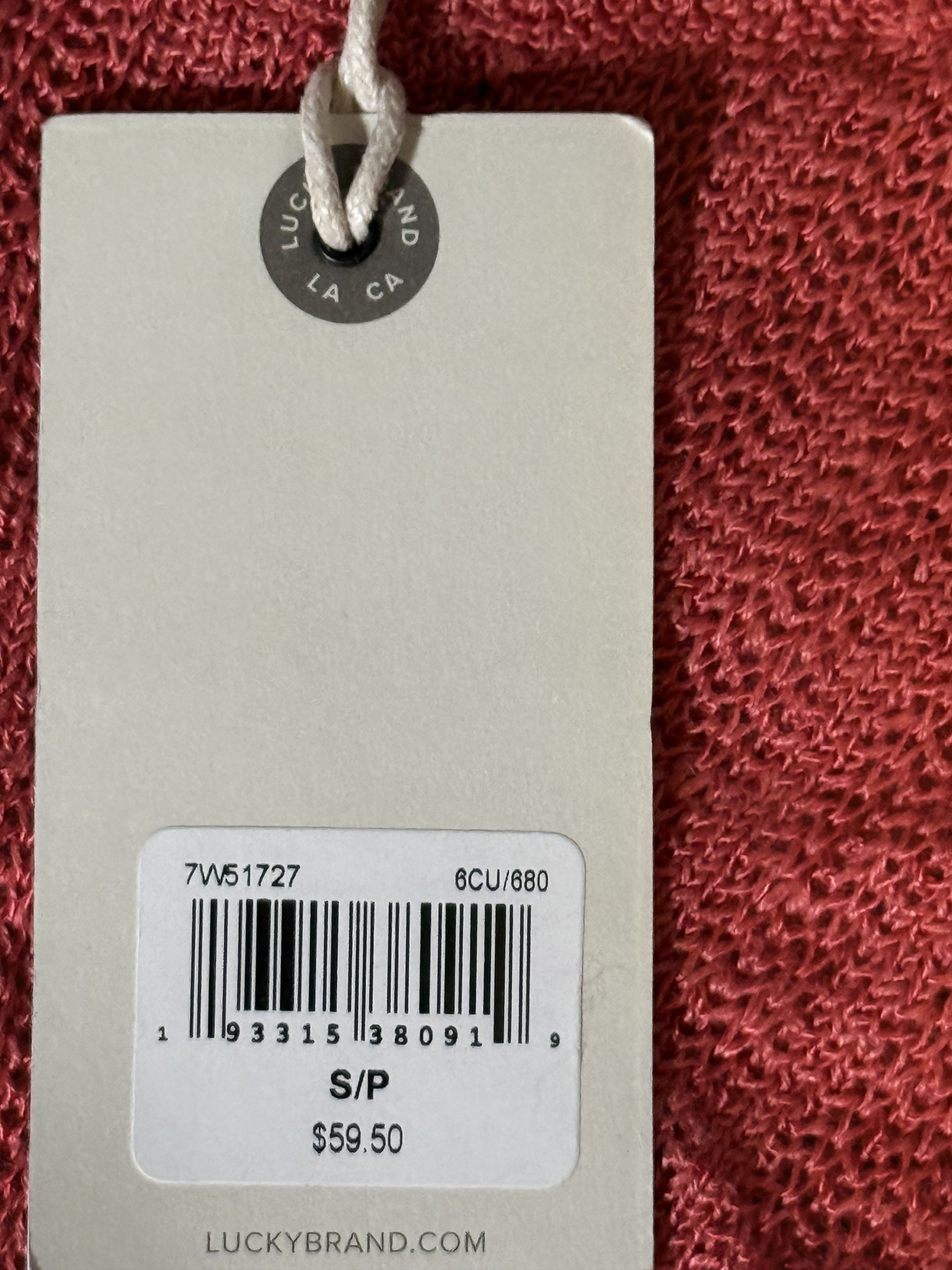 Lucky Brand Lucky Brand Womens no sleeve tie side shirt Size S / US 4 / IT 40 - 4 Thumbnail