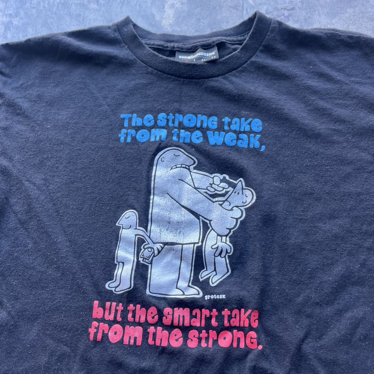 The Hundreds × Vintage The hundreds vintage retro style joke shirt the smart M Size US M / EU 48-50 / 2 - 1 Thumbnail