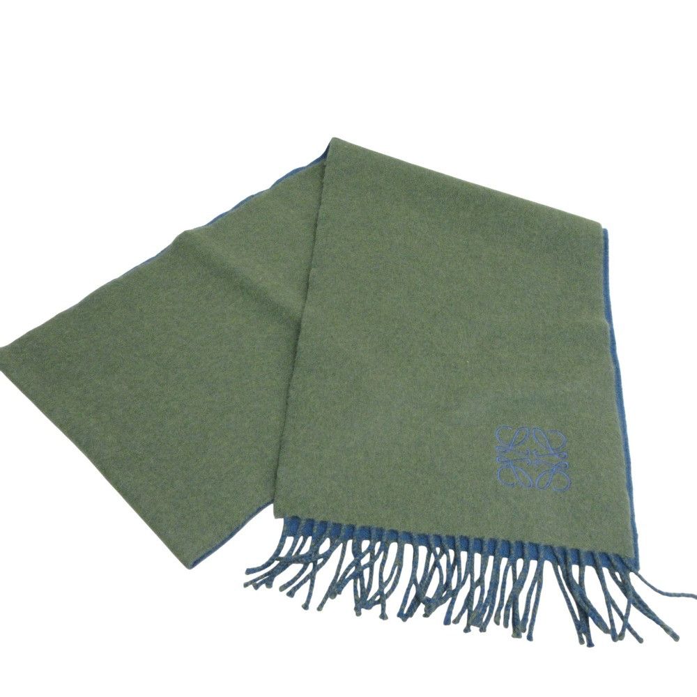 Loewe Loewe Loewe Anagram Cashmere Blend Scarf Textile Scarf DUTY FREE for USA Size ONE SIZE - 1 Thumbnail