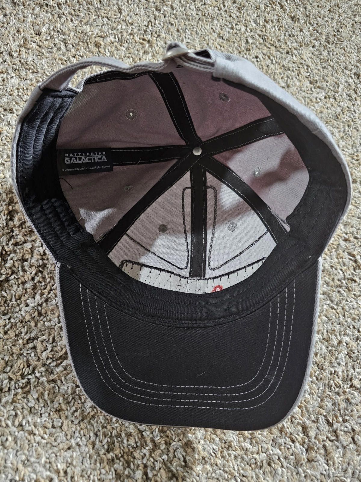 Designer Loot Crate Sci-Fi Battlestar Galactica Strapback Hat Size ONE SIZE - 6 Thumbnail