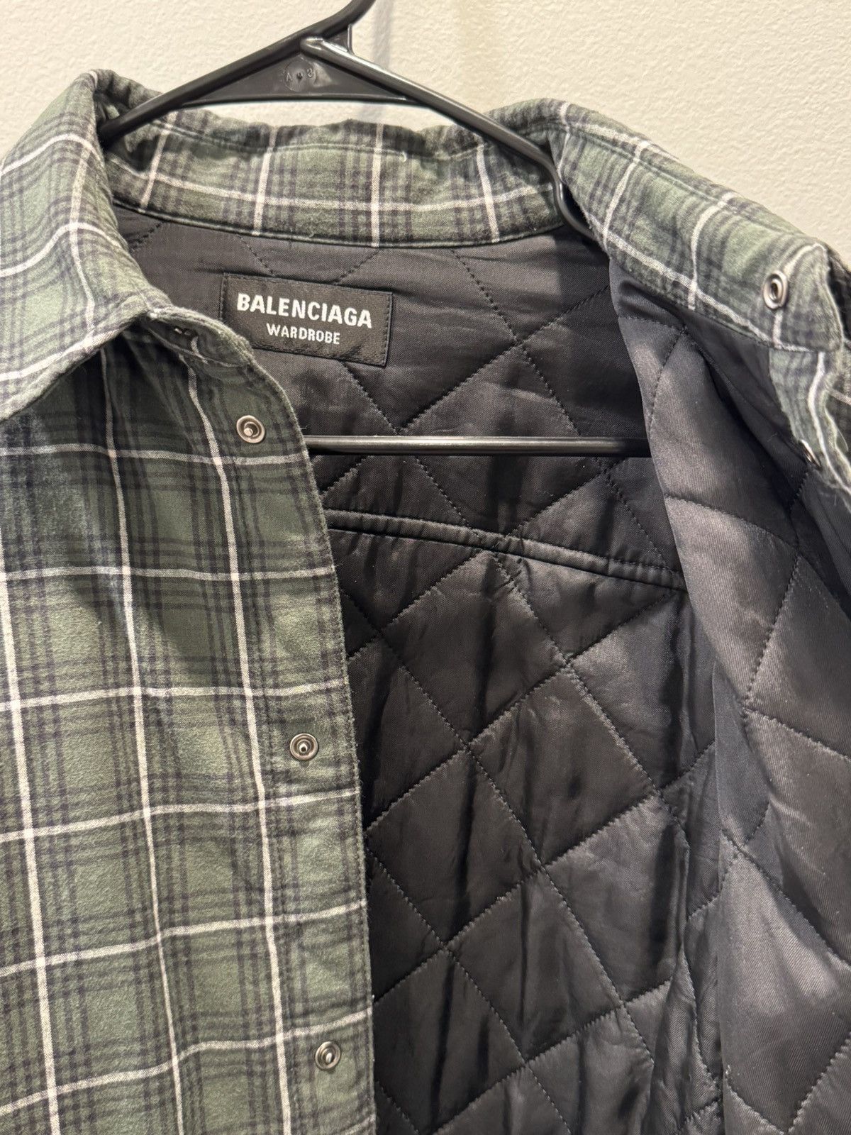 Balenciaga Balenciaga Padded Shirt Size US L / EU 52-54 / 3 - 7 Thumbnail