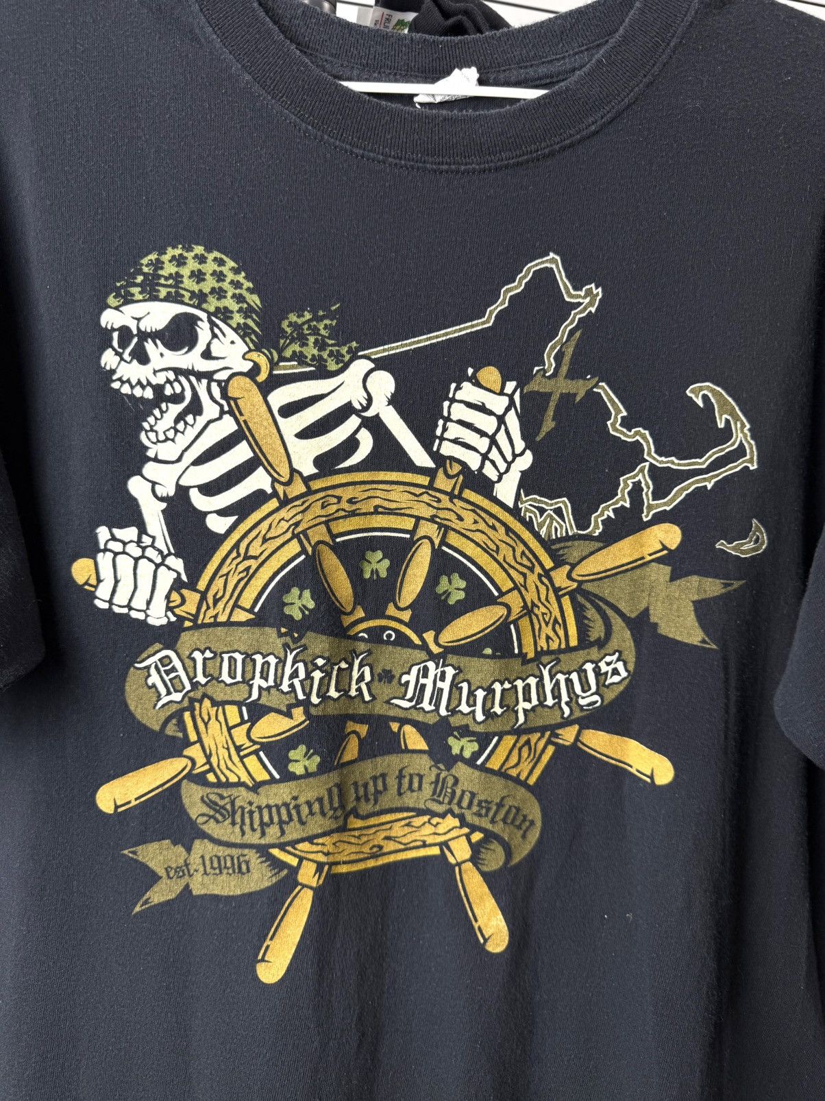 Band Tees Vintage Dropkick Murphys Pirates Beer T Shirt Size US L / EU 52-54 / 3 - 3 Thumbnail