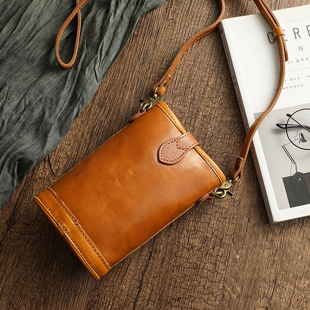 Japanese Brand Small Shoulder Leather Bag Size ONE SIZE - 2 Thumbnail