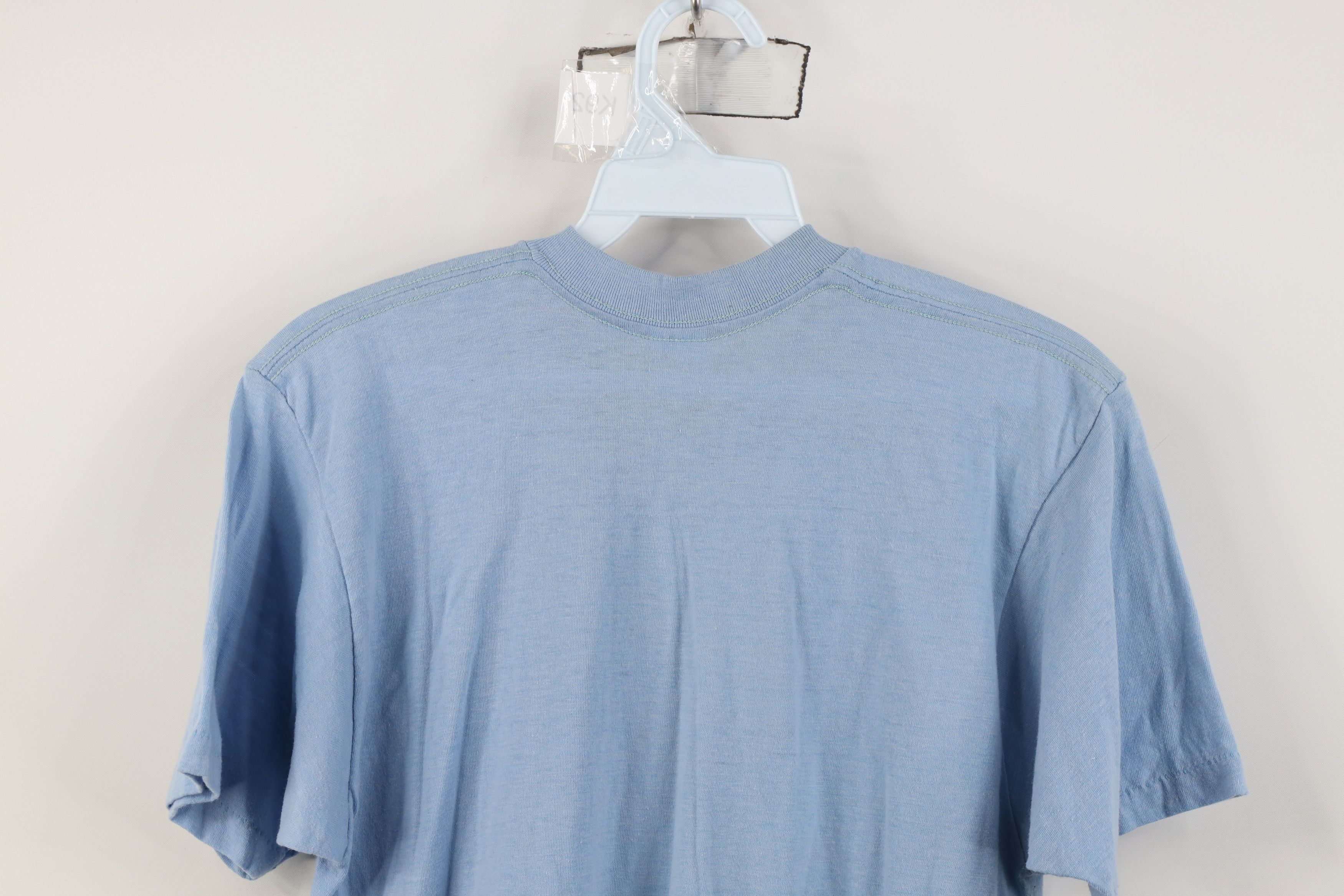 Vintage Vintage 80s Bowling Excuse Short Sleeve T-Shirt Blue USA Size L / US 10 / IT 46 - 12 Thumbnail