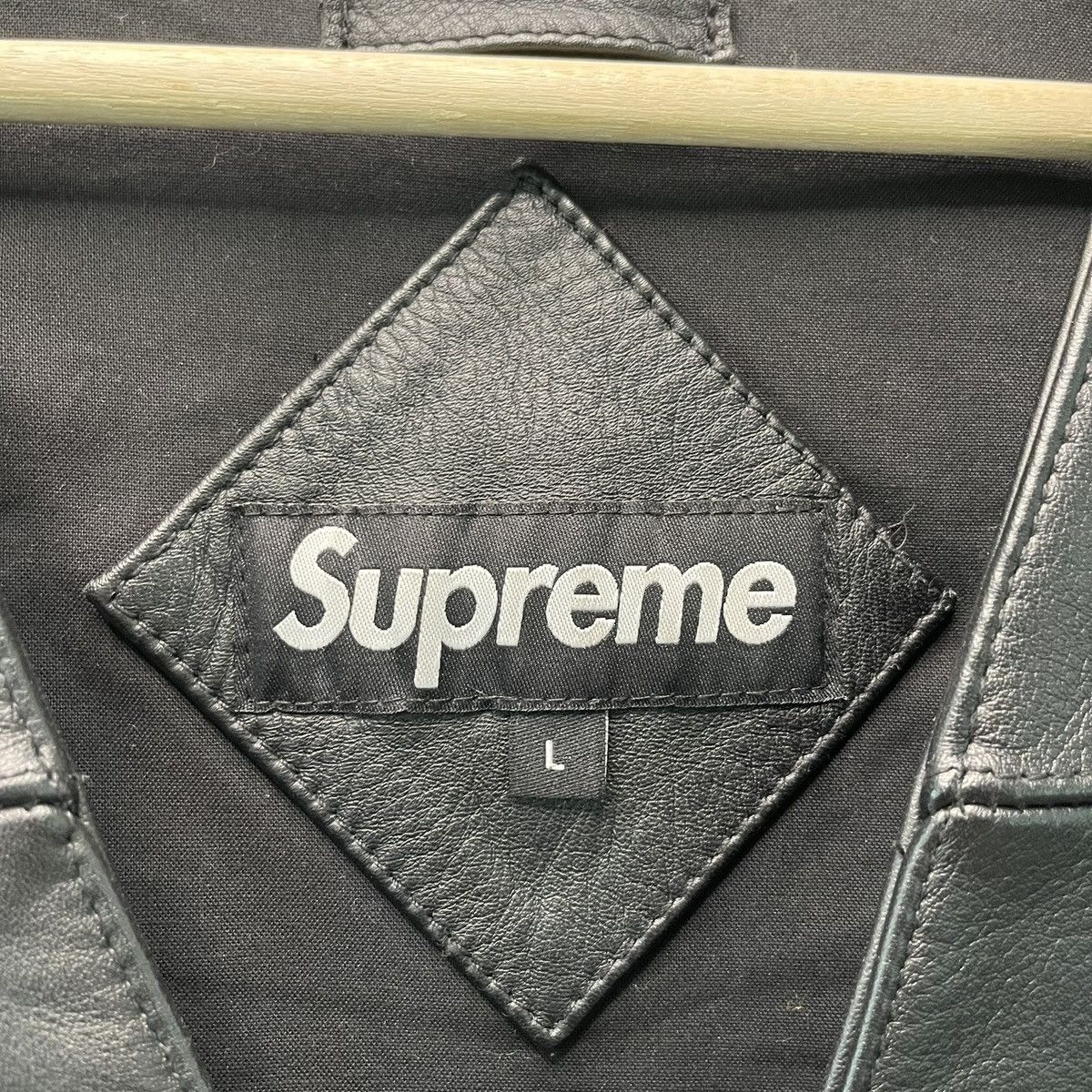 Supreme Supreme Eagle Leather Vest Size US L / EU 52-54 / 3 - 7 Thumbnail