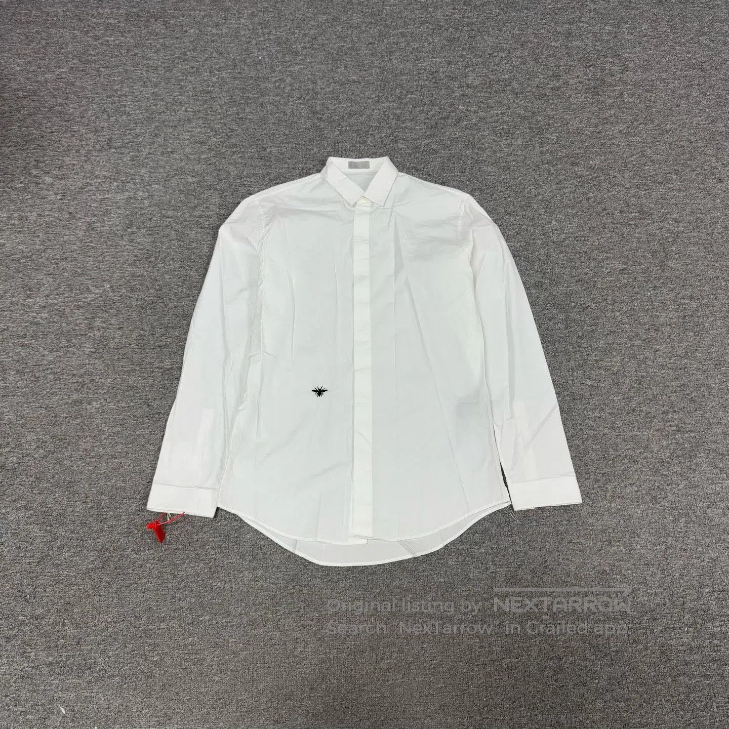 Dior DIOR Bee Embroidery White Long. Size S / US 4 / IT 40 - 1 Thumbnail