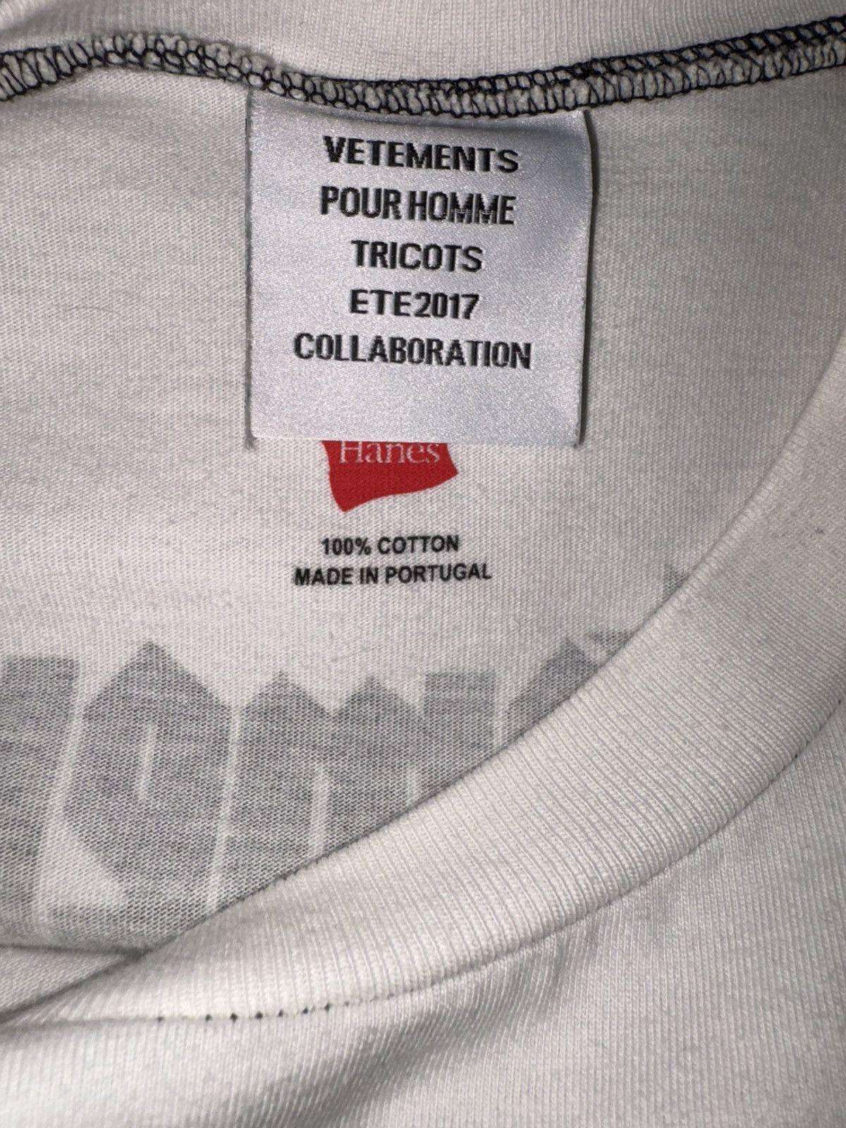 Hanes × Vetements Vetements X Hanes SS17 Staff Long Sleeve Size US S / EU 44-46 / 1 - 3 Thumbnail