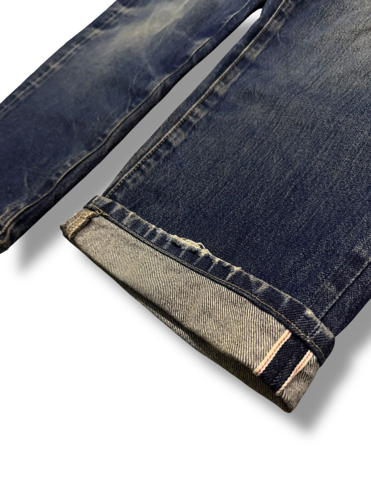 Uniqlo Vintage Uniqlo Jeans Selvedge Denim Japan | Vintage Faded 36 Size US 36 / EU 52 - 8 Thumbnail