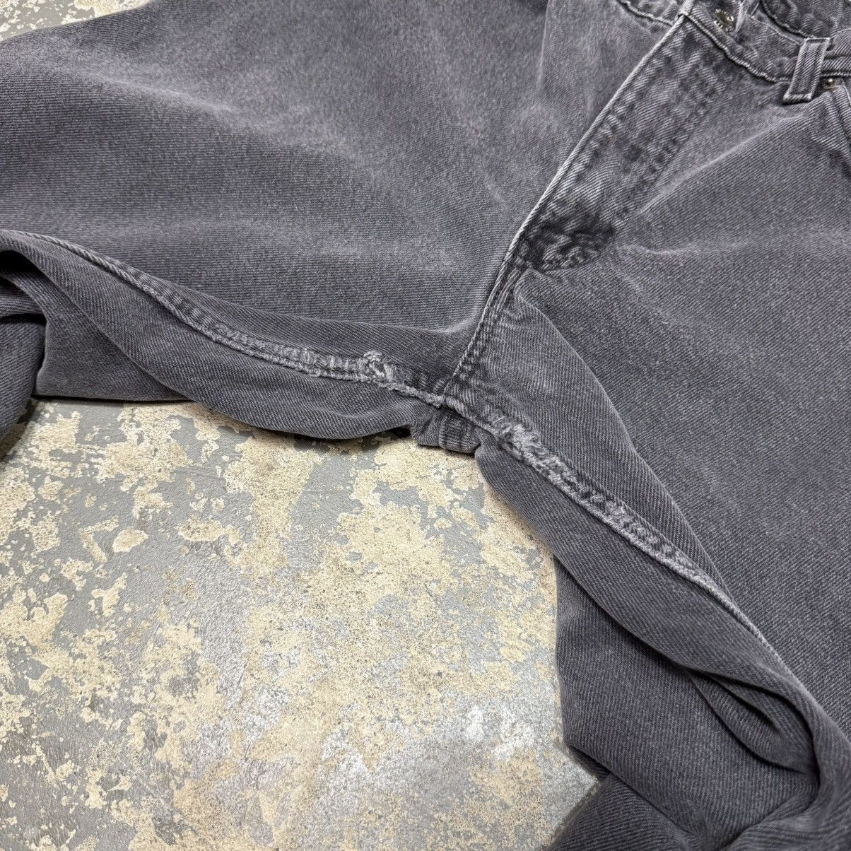 Levi's Vintage Levi’s 560 Baggy Fit Black Orange Tab Denim Jeans Size US 30 / EU 46 - 12 Thumbnail