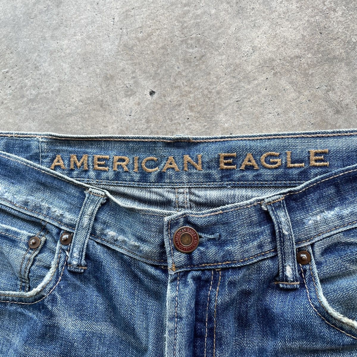 American Eagle Outfitters Vintage American Eagle Bootcut/Flare Jeans Faded Pants W34 Size US 34 / EU 50 - 6 Thumbnail