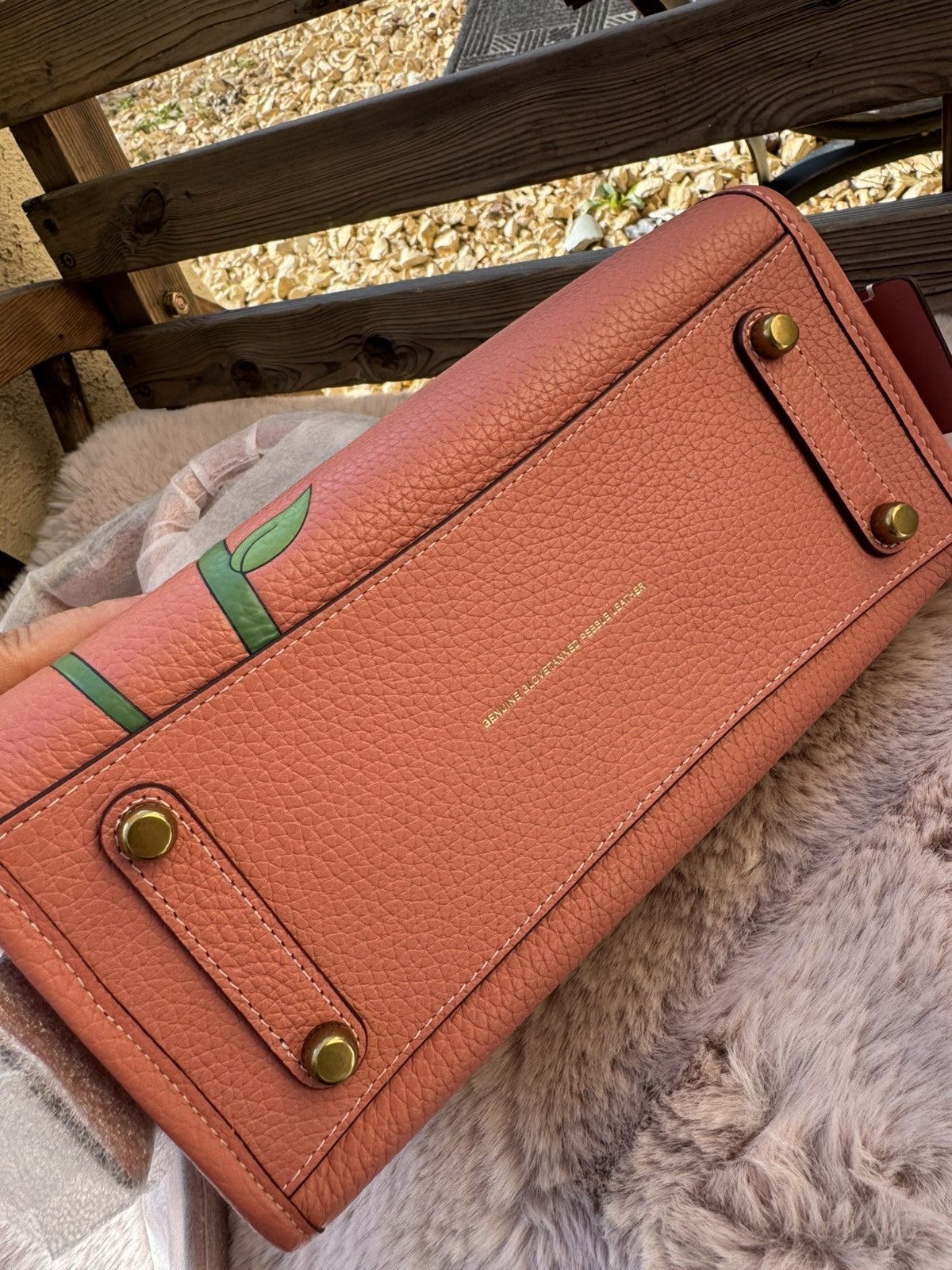 Coach DISNEY X COACH Rogue 25 Leather Mickey Mouse Flower Pink NWT Size ONE SIZE - 5 Thumbnail