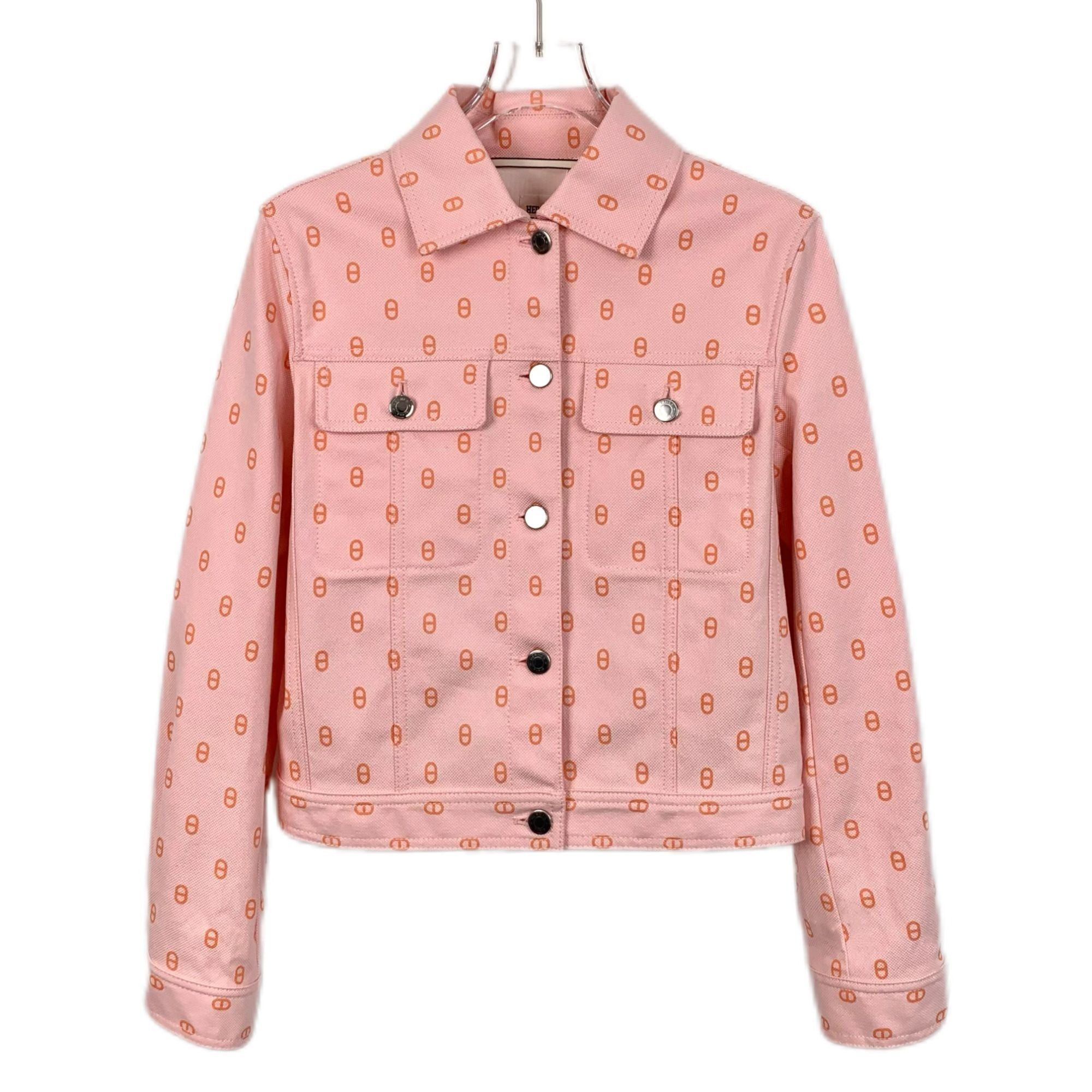 Hermes Hermes Pink Womens Jacket Size XS / US 0-2 / IT 36-38 - 1 Thumbnail
