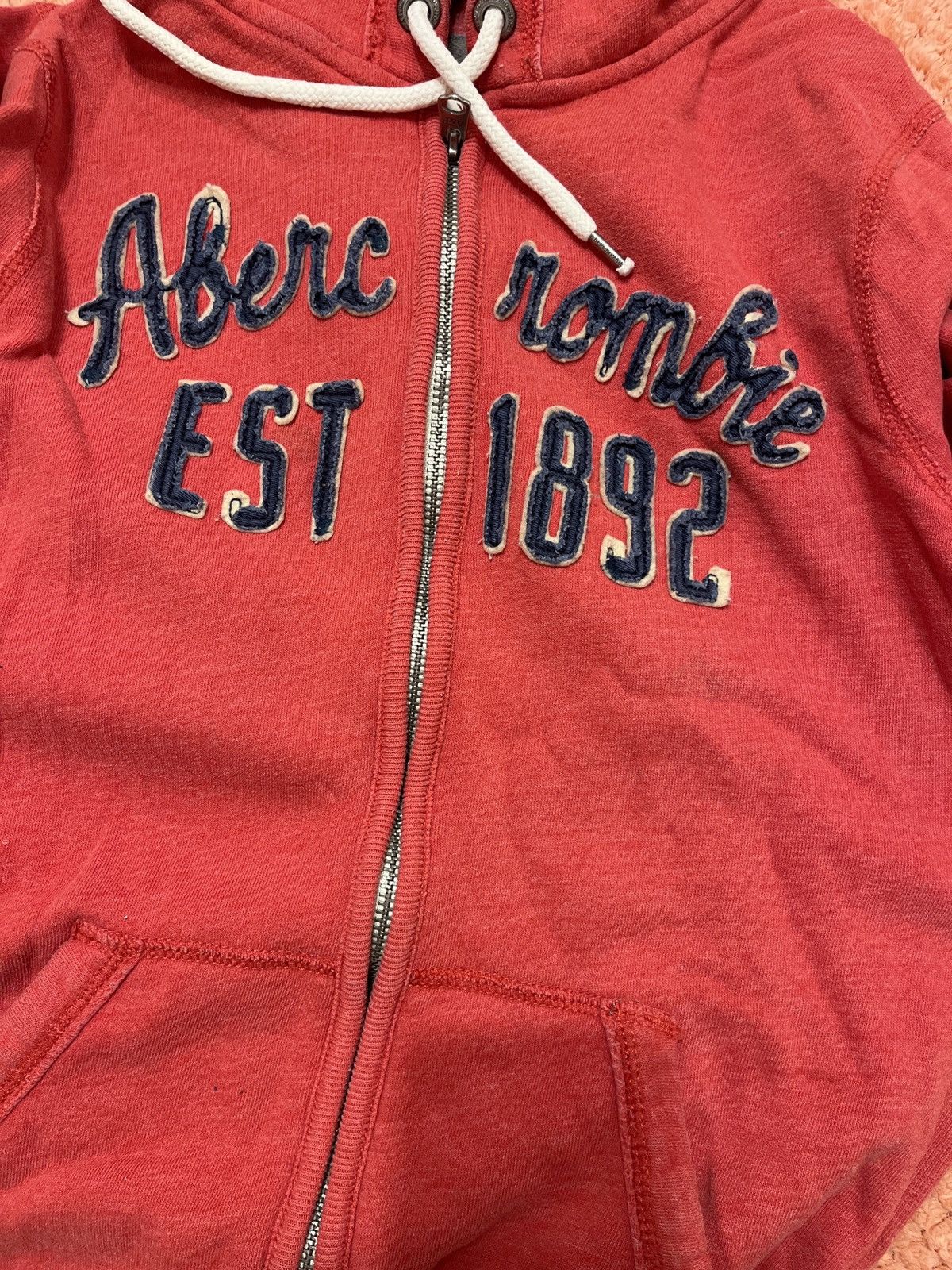 Abercrombie & Fitch Abercrombie Fitch New York 1892 Women’s Zip Up Hoodie Size L / US 10 / IT 46 - 6 Thumbnail