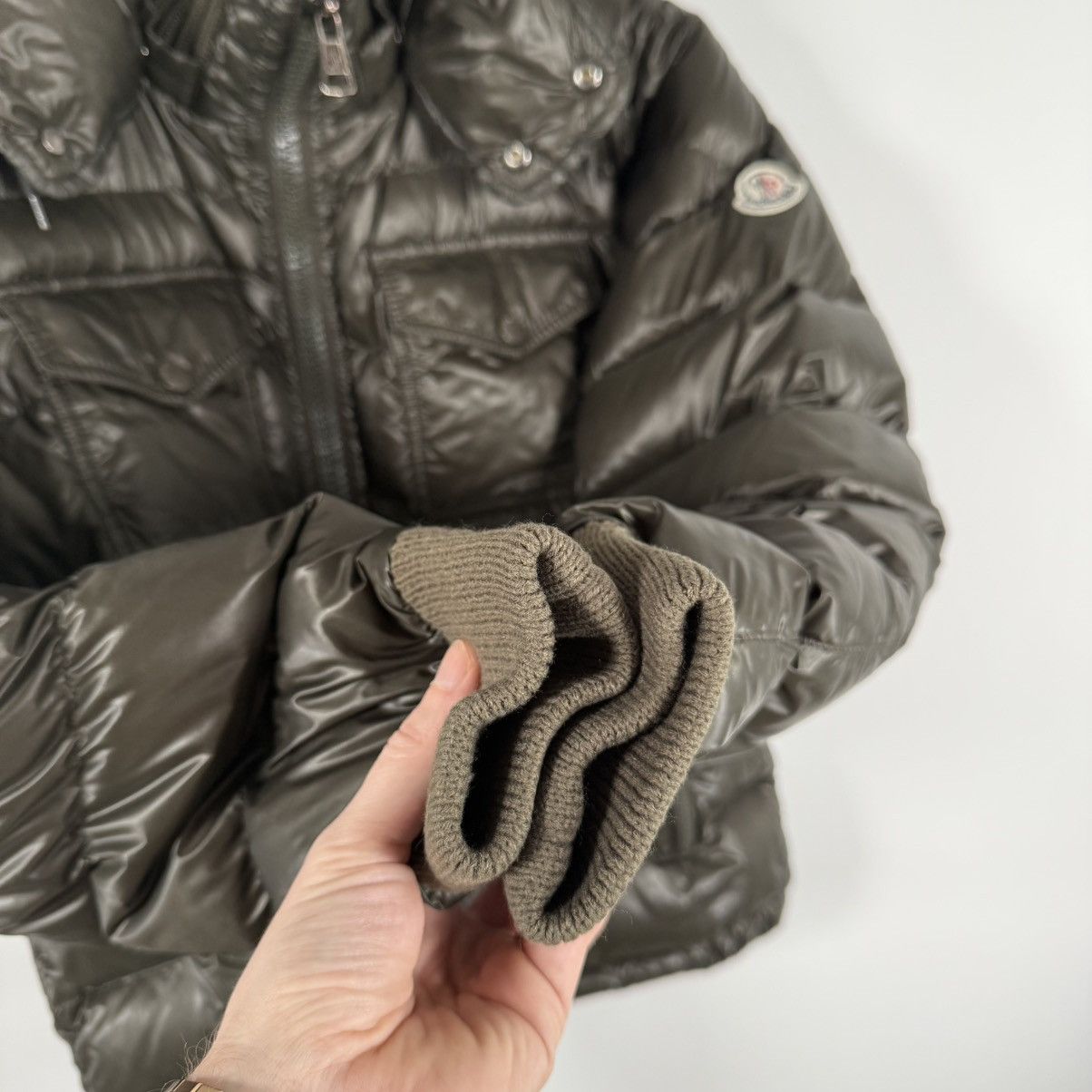 Moncler Moncler Fedor Men’s Down Puffer Jacket Size 1 (S) Gree Size US S / EU 44-46 / 1 - 5 Thumbnail