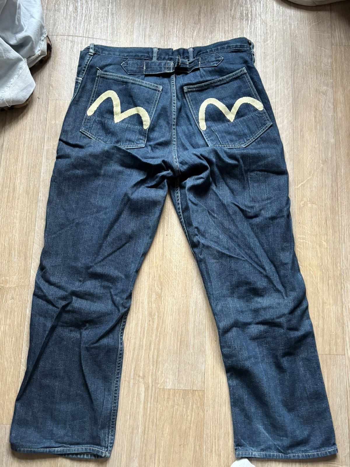 Evisu Evisu pants with adjustable straps Size US 32 / EU 48 - 1 Thumbnail
