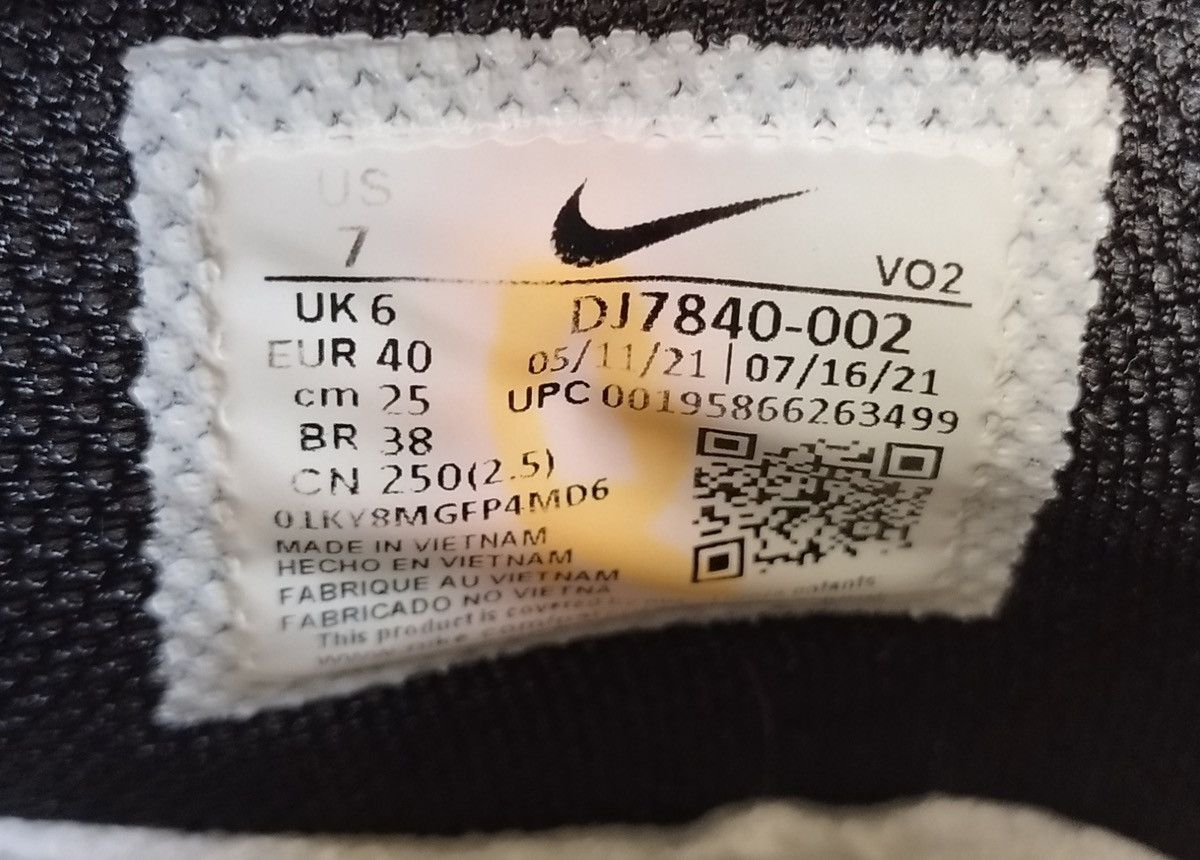 Nike × Stussy Nike Air Force 1 x Stussy Unisex Black/White #7us - #40eu Size US 7 / EU 40 - 9 Thumbnail