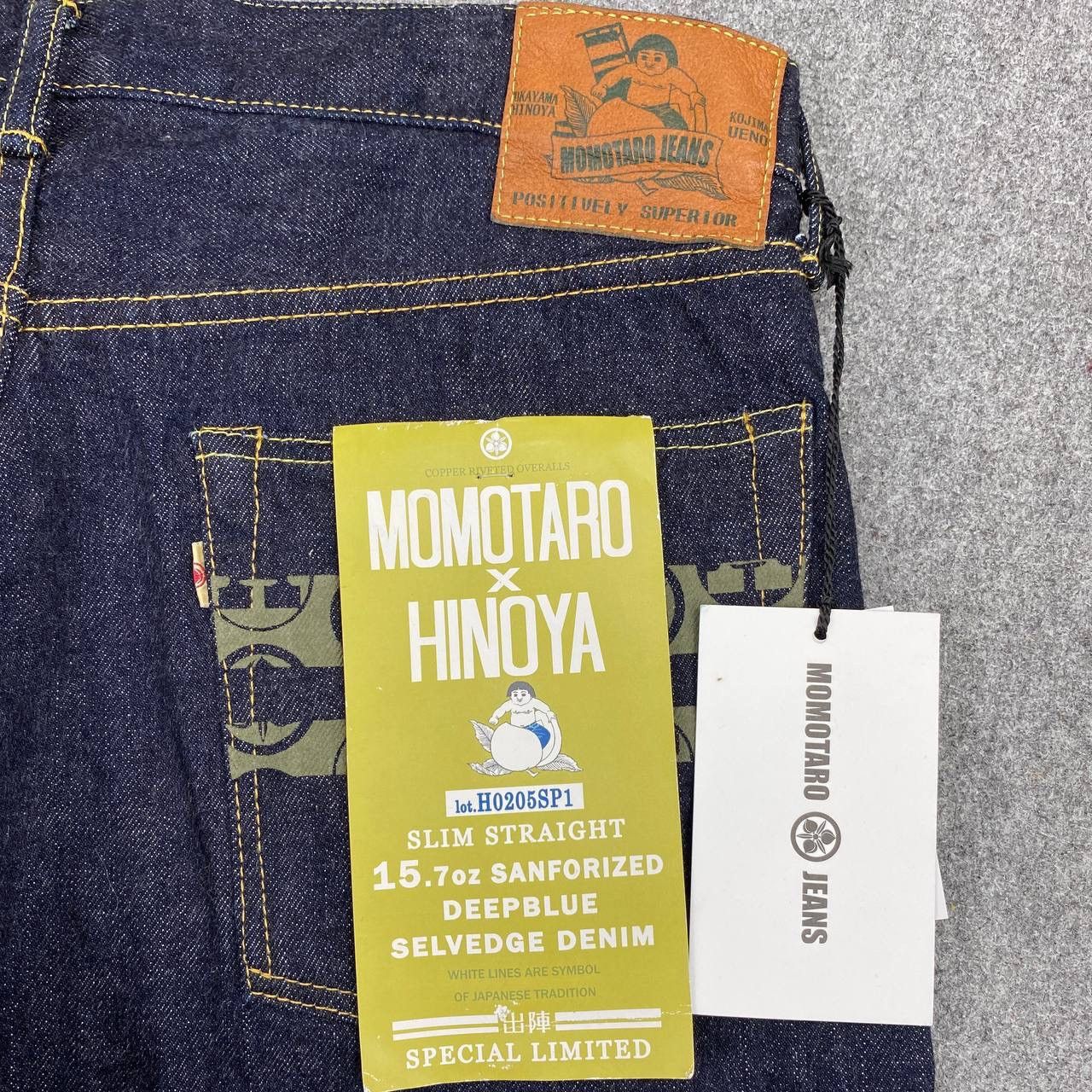 Momotaro Jeans Momotaro X Hinoya 15.7oz Special Edition Denim Selvedge Size US 36 / EU 52 - 7 Thumbnail