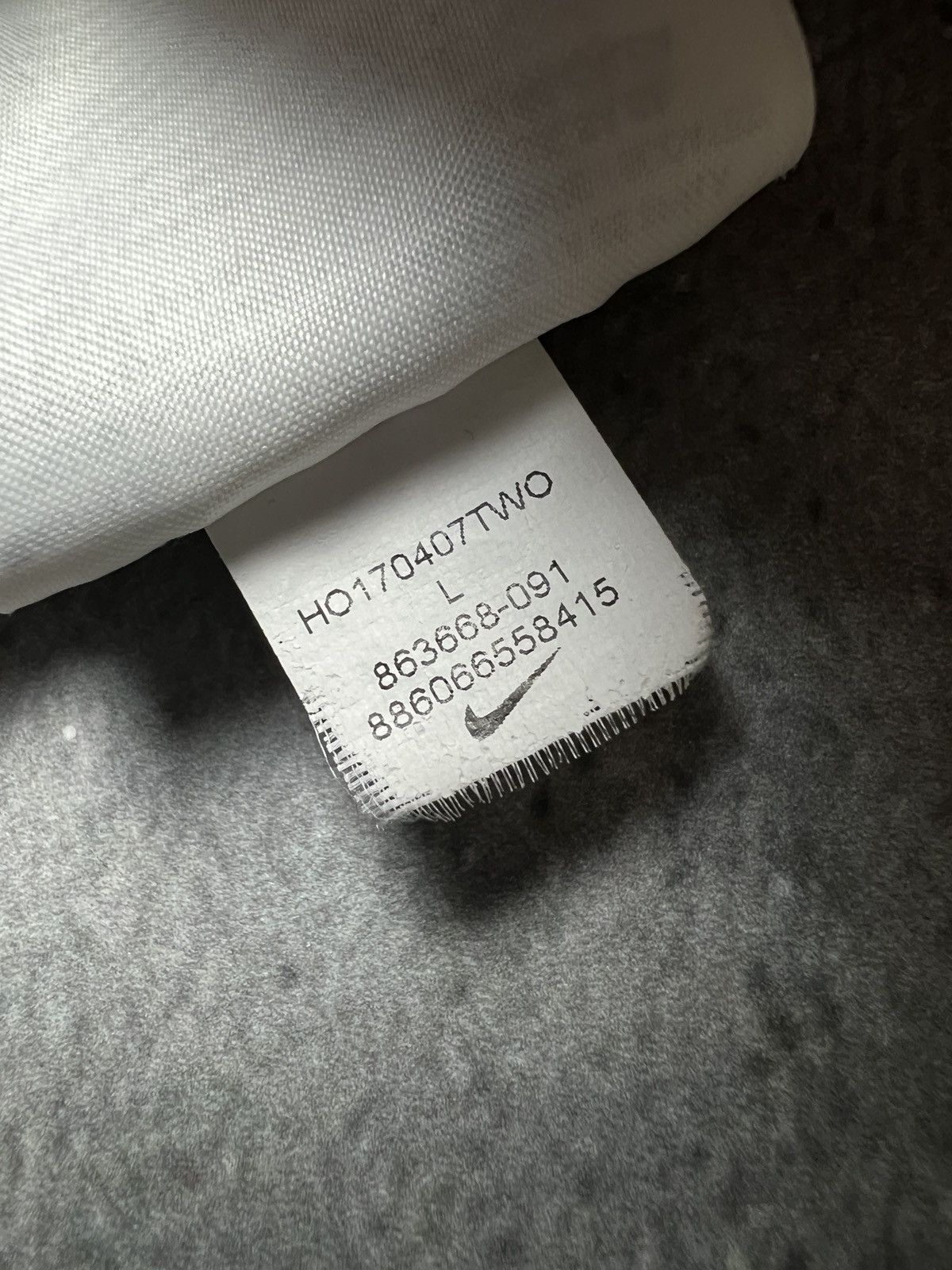 Nike Nike vintage hoodie center swoosh logo spellout y2k crew USA Size US L / EU 52-54 / 3 - 10 Thumbnail