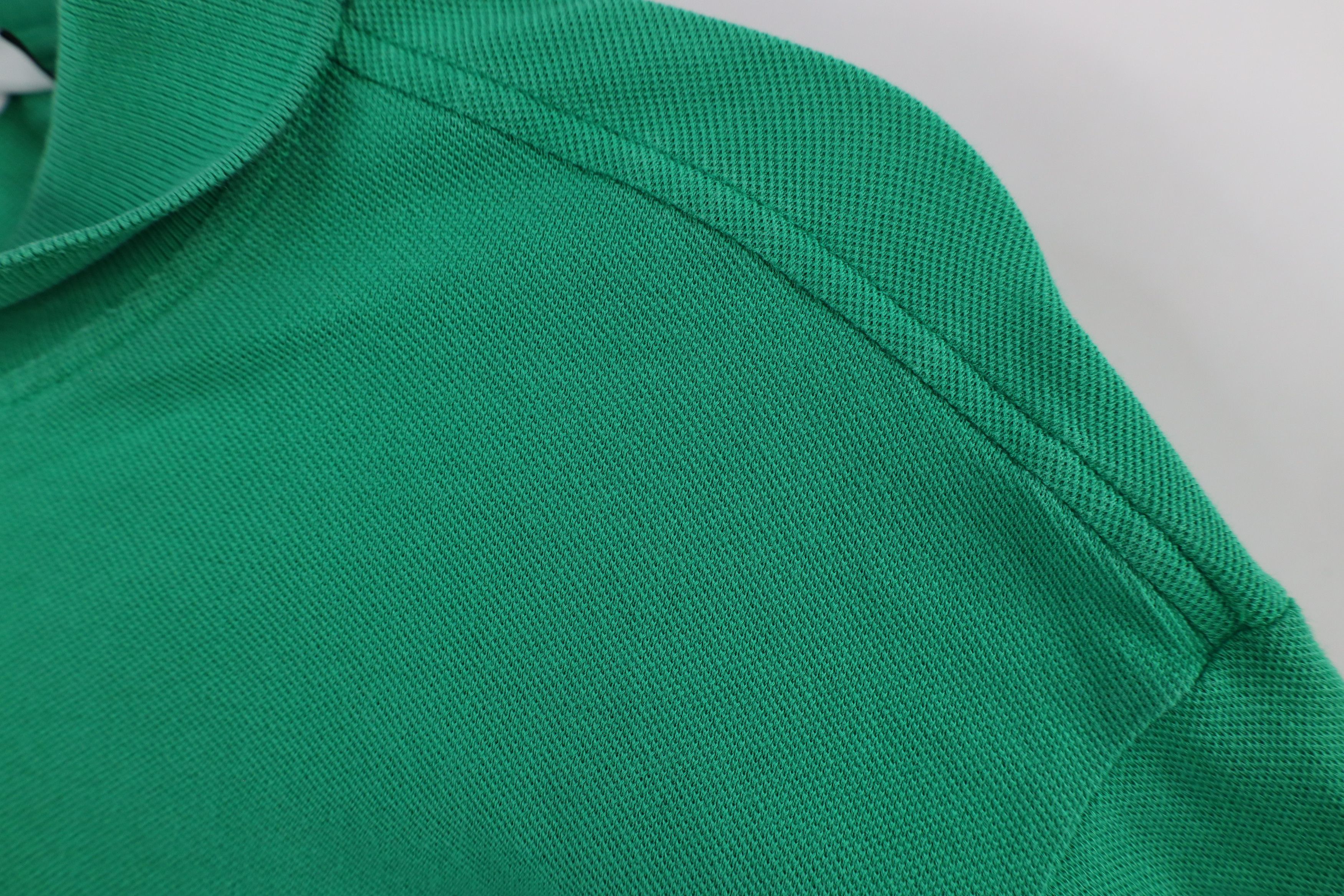 Lacoste Lacoste Logo Short Sleeve Collared Polo Shirt Kelly Green Size US XXL / EU 58 / 5 - 6 Thumbnail