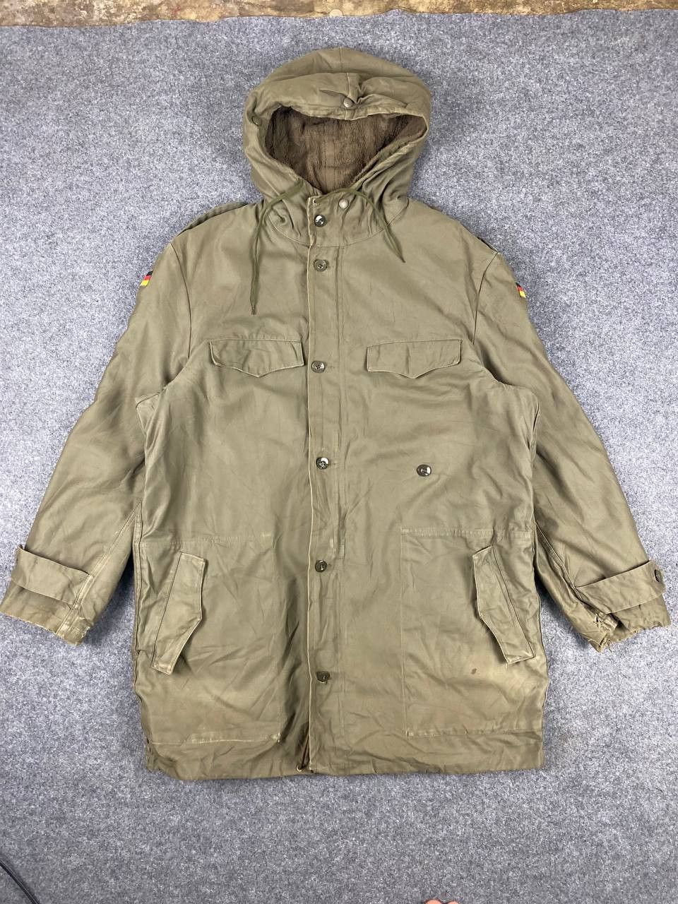 Vintage vintage german army marquardt+schulz parka opti zipper Size US XXL / EU 58 / 5 - 1 Thumbnail