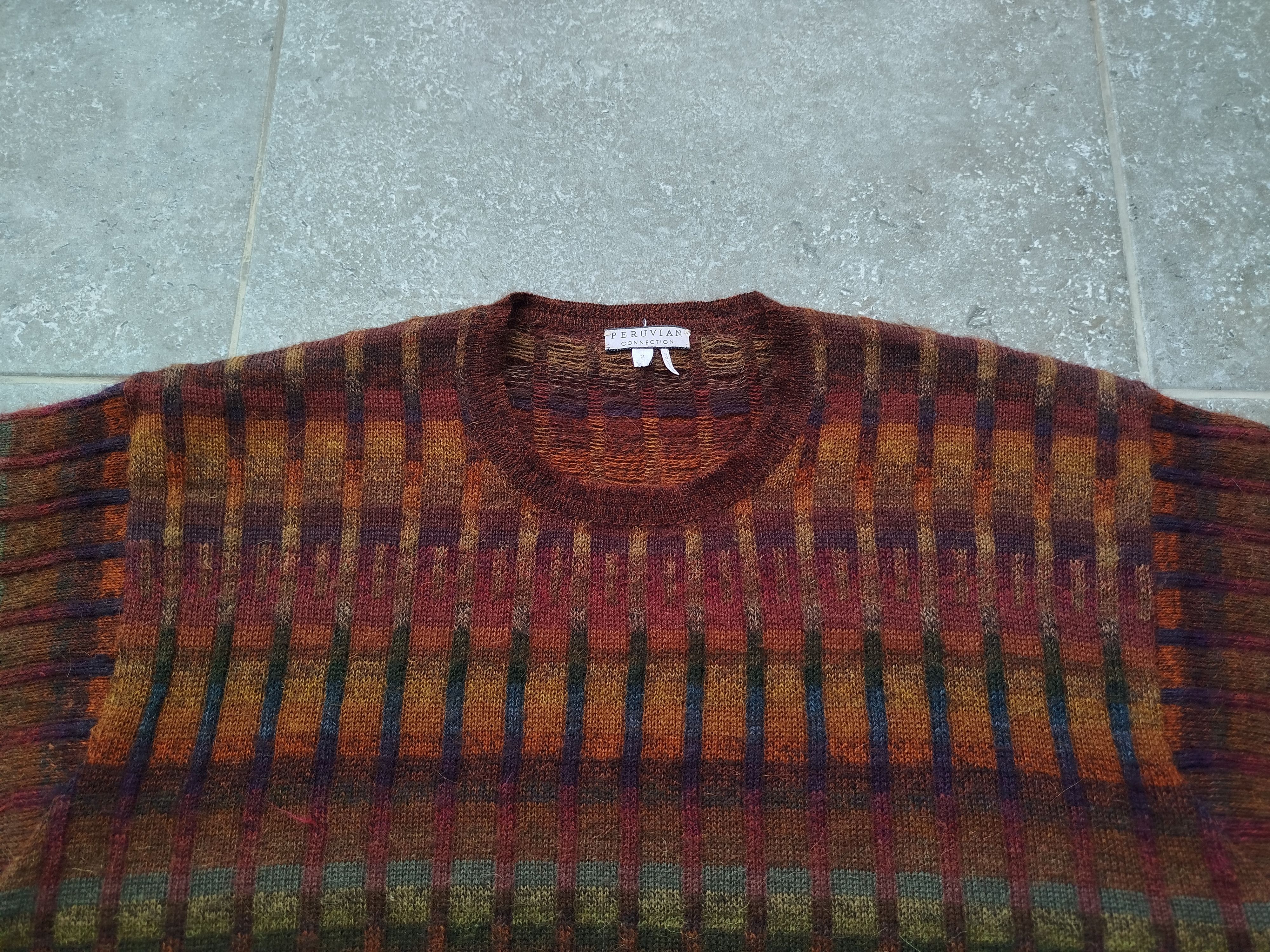 Vintage Peruvian Connection Sweater Crew Neck Alpaca Ethnic Size US M / EU 48-50 / 2 - 4 Thumbnail