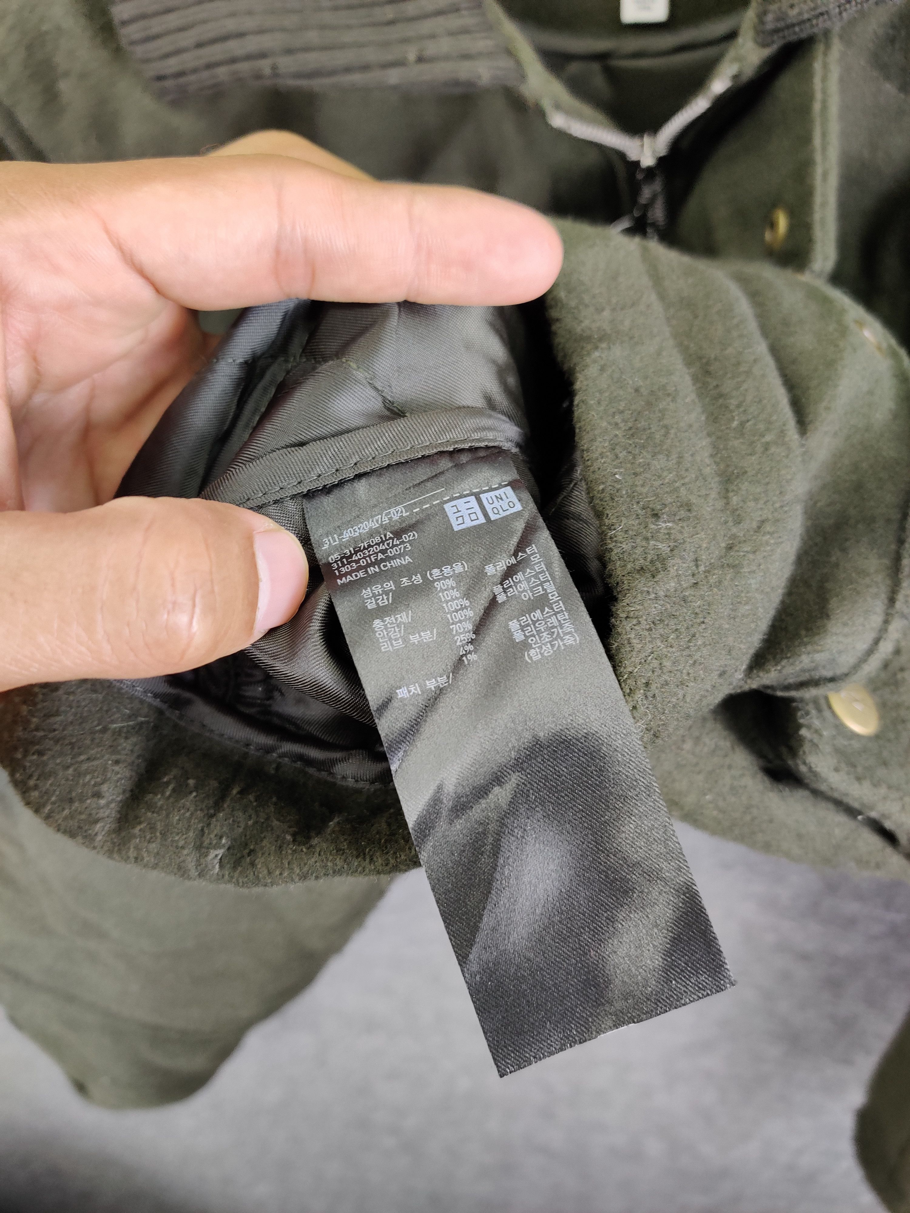 JW Anderson Nice ❗ AW17 JW Anderson Uniqlo Wool Quilted Jacket Size US M / EU 48-50 / 2 - 9 Thumbnail