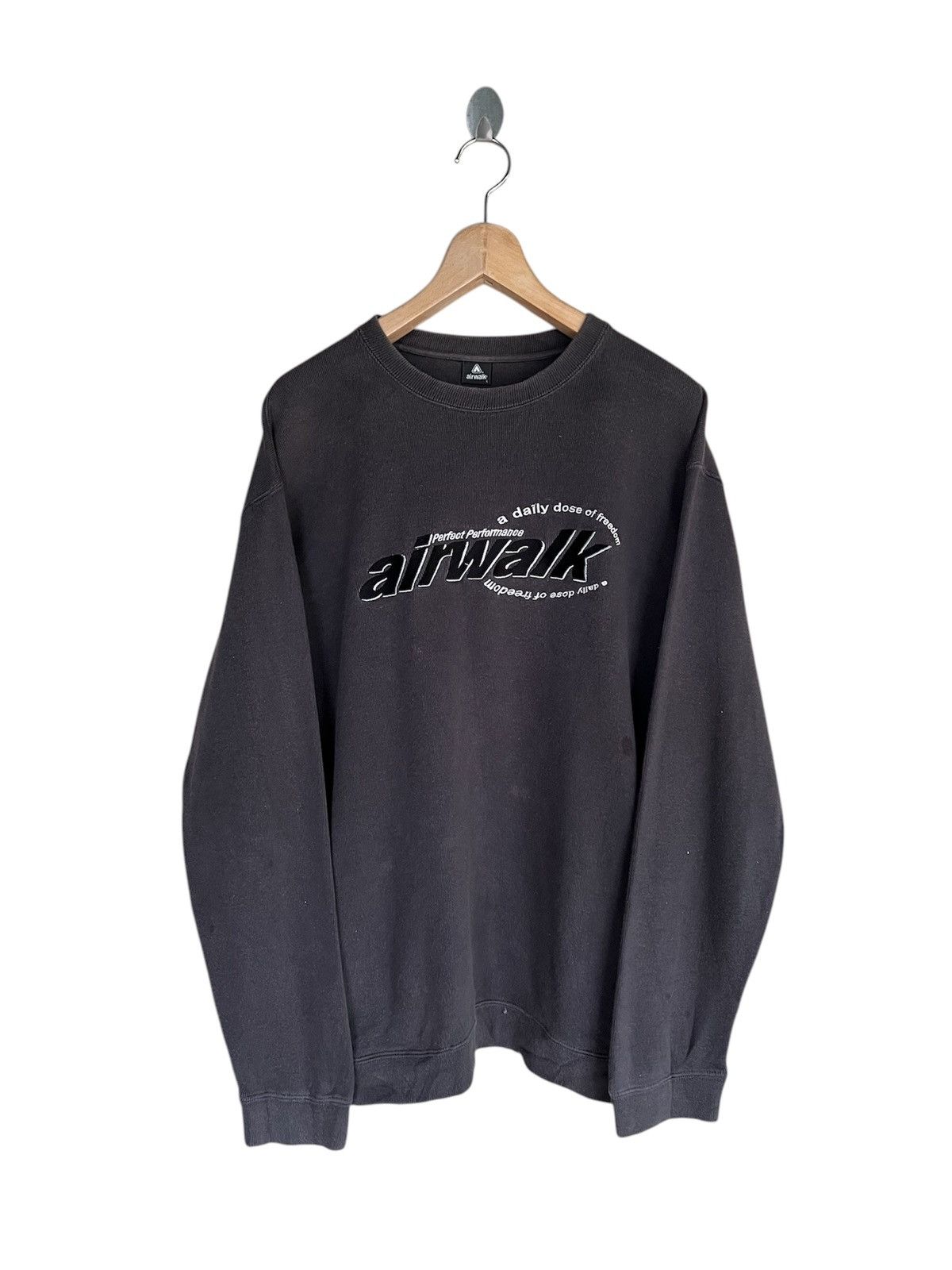 Airwalk Airwalk Spell Out Skate Sweatshirt Size US L / EU 52-54 / 3 - 1 Thumbnail