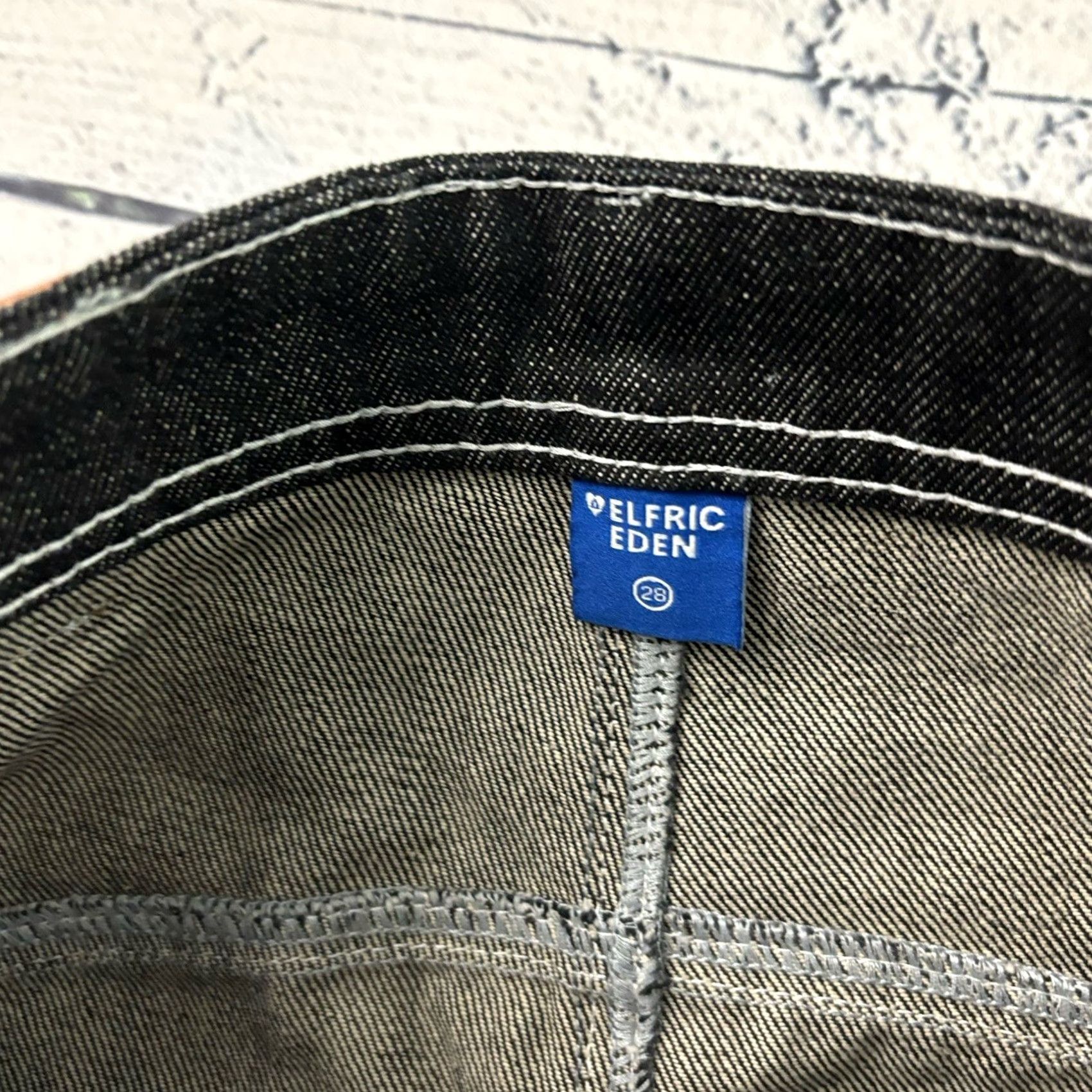 Vintage Aelfric Eden Jeans Women Wide-Leg Black 28 Denim Cotton 5-Pocket 28 Women's Jeans 28 Black Aelfric Eden Wide-Leg Denim Jeans Size 28" / US 6 / IT 42 - 6 Thumbnail
