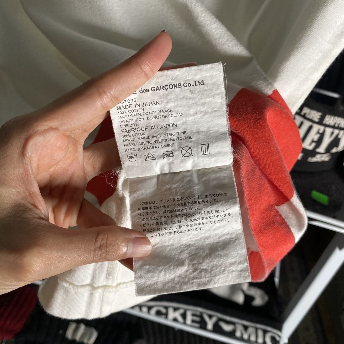 Comme des Garcons Comme Des Garcons Play White Red Heart Logo tee Size US M / EU 48-50 / 2 - 11 Thumbnail