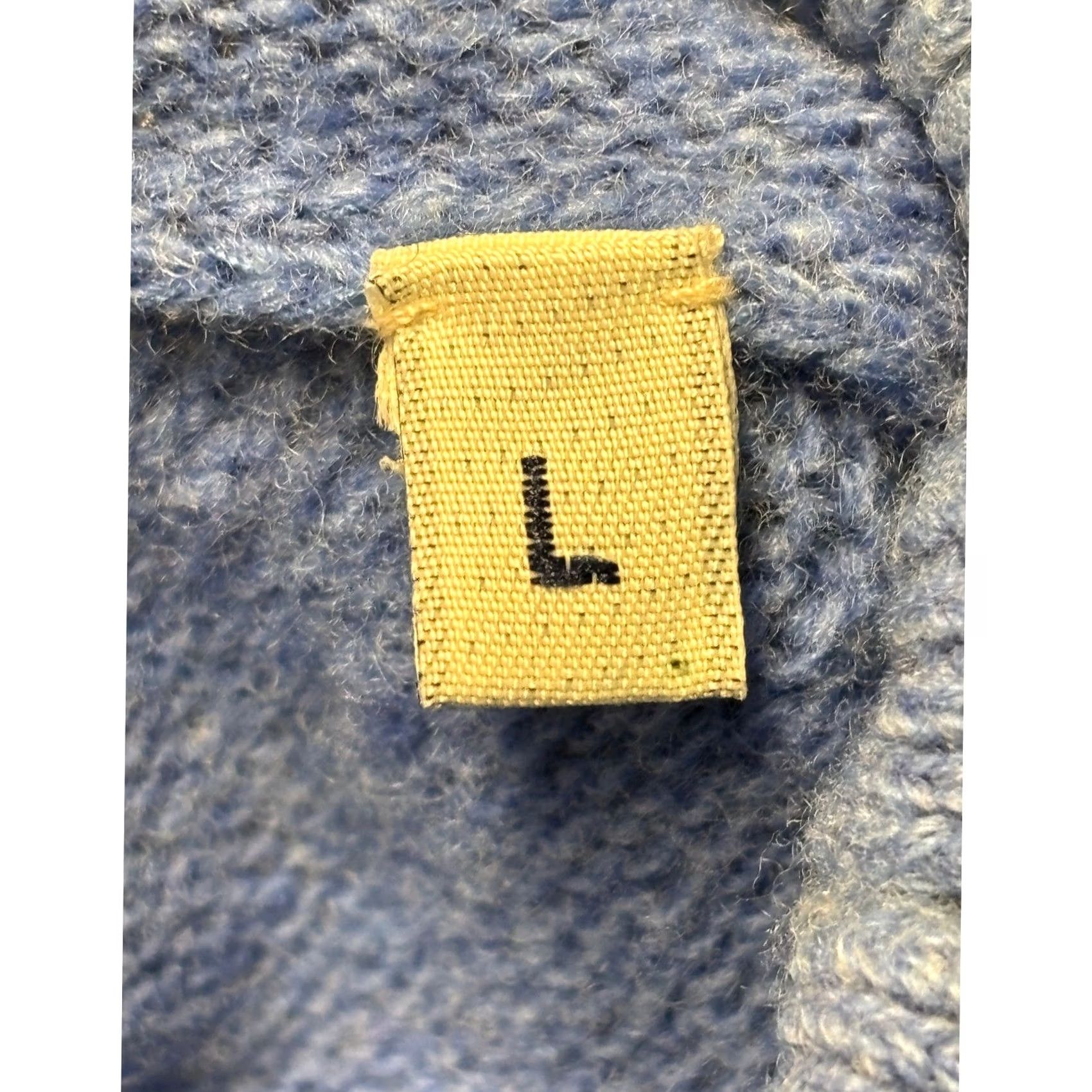 Vintage Marchbrae Edinburgh Wool Sweater Quarter Zip Men L Blue Pullover Mock Neck Size US L / EU 52-54 / 3 - 3 Thumbnail