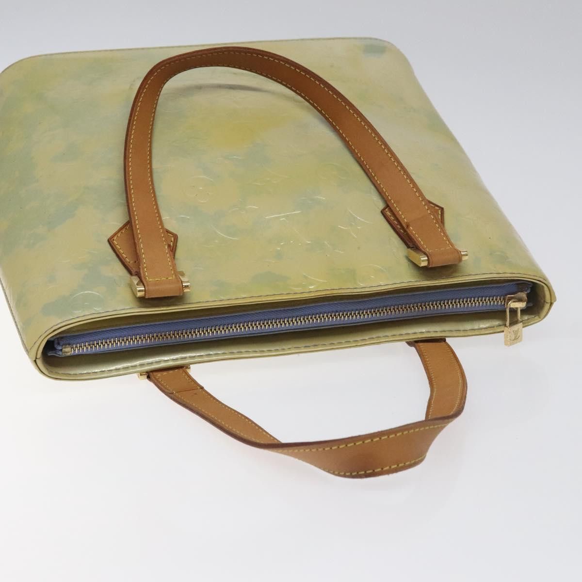 Louis Vuitton LOUIS VUITTON Monogram Vernis Houston Hand Bag Lavande Size ONE SIZE - 6 Thumbnail