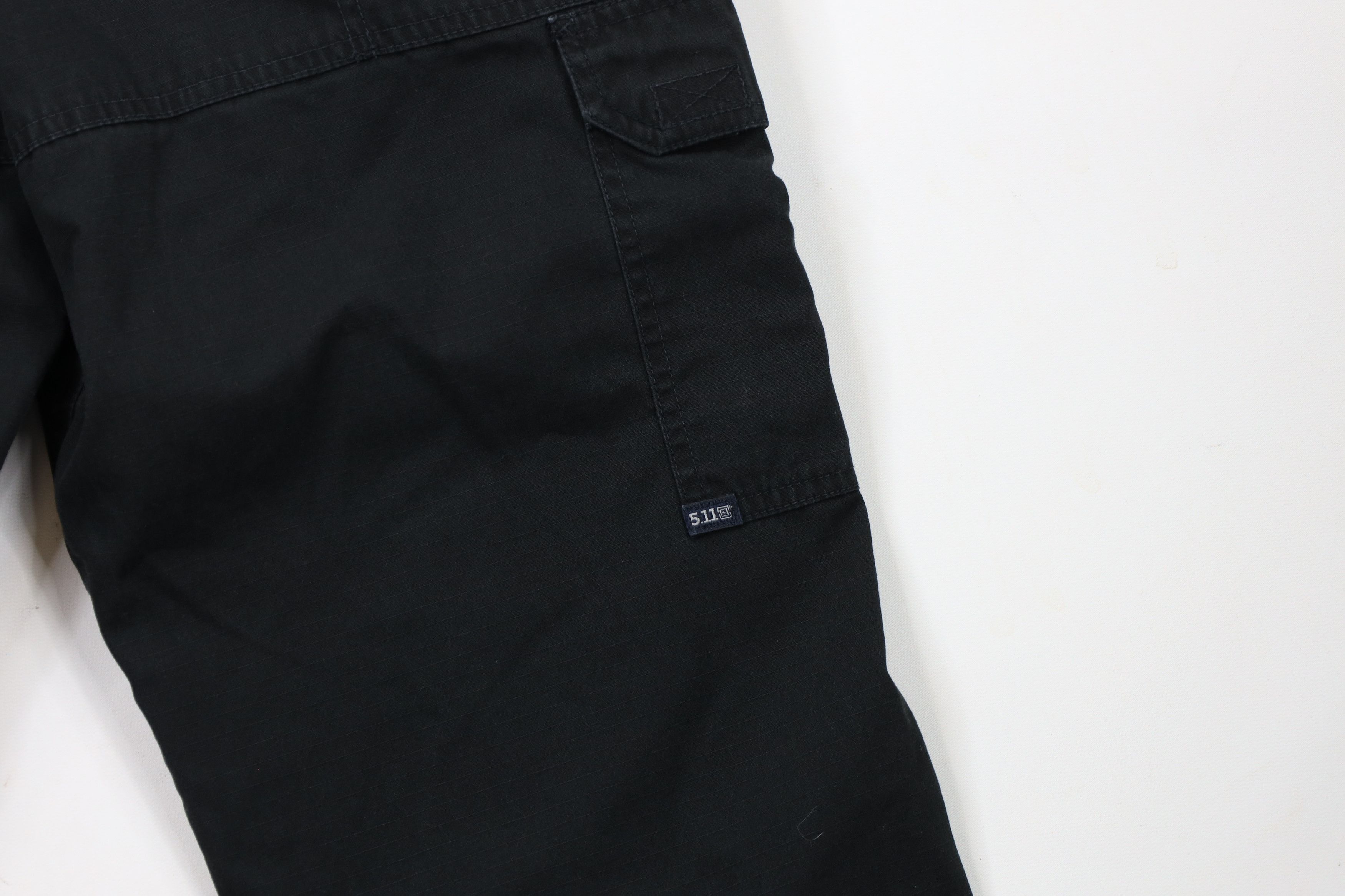 Vintage 5.11 Tactical Series Knee Taclite Pro Cargo Pants Black Size US 32 / EU 48 - 12 Thumbnail