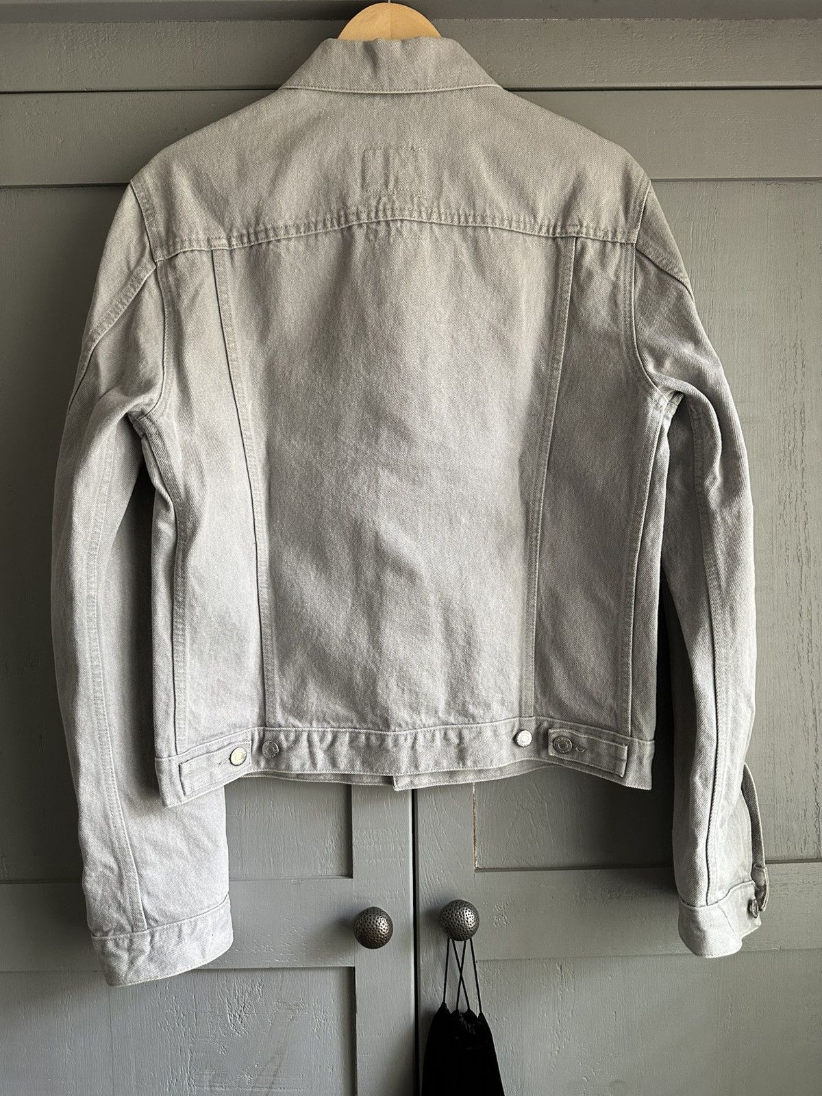 Helmut Lang Helmut Lang Denim Jacket Light Grey Size US M / EU 48-50 / 2 - 4 Thumbnail