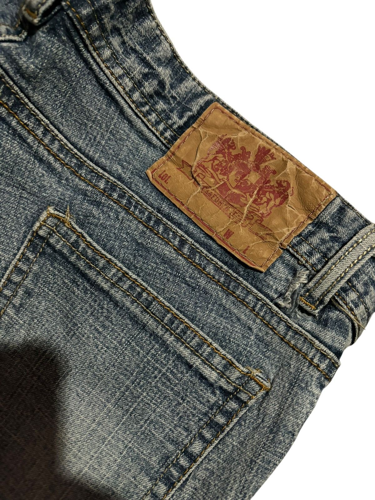 Japanese Brand × Vintage Japanese Forth Jeans Faded Skinny Slim fit Denim Size US 32 / EU 48 - 6 Thumbnail