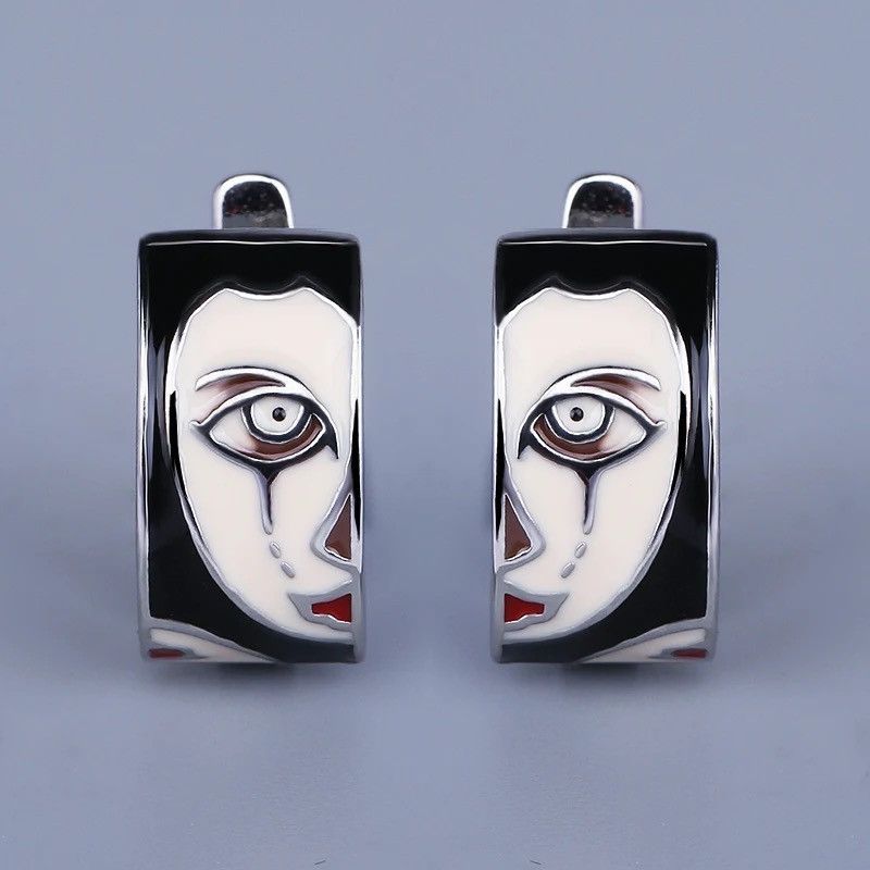 Jewelry × Vintage Horror Exaggerated Face Earrings 😱 Size ONE SIZE - 1 Thumbnail