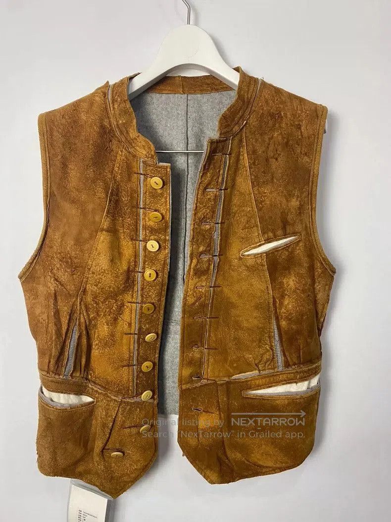 Takahiromiyashita The Soloist. TAKAHIRO MIYASHITA Brown Vest. Size US M / EU 48-50 / 2 - 3 Thumbnail