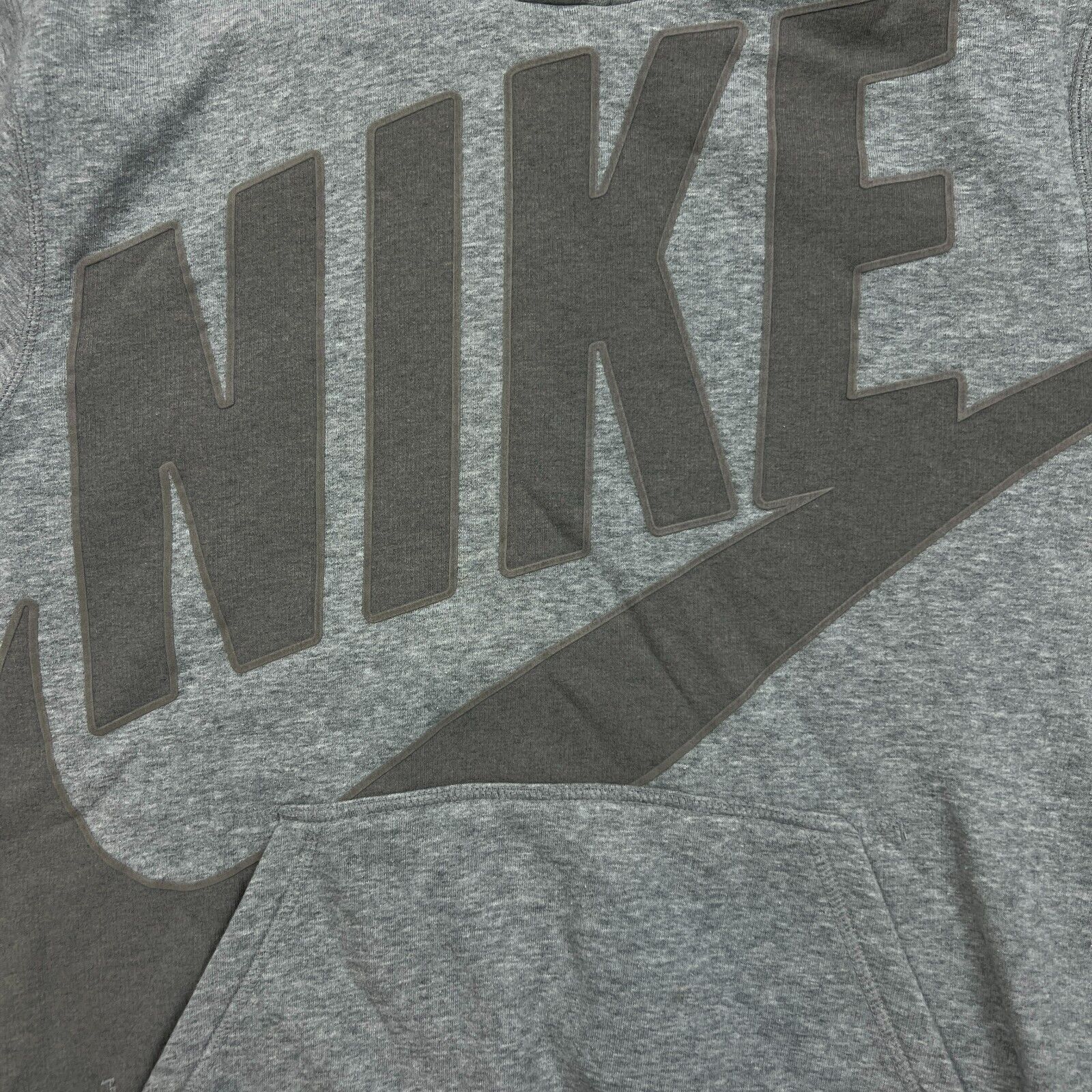 Nike × Vintage Nike Sportswear Hoodie Medium Big Swoosh Hooded Sweatshirt Size US M / EU 48-50 / 2 - 2 Thumbnail