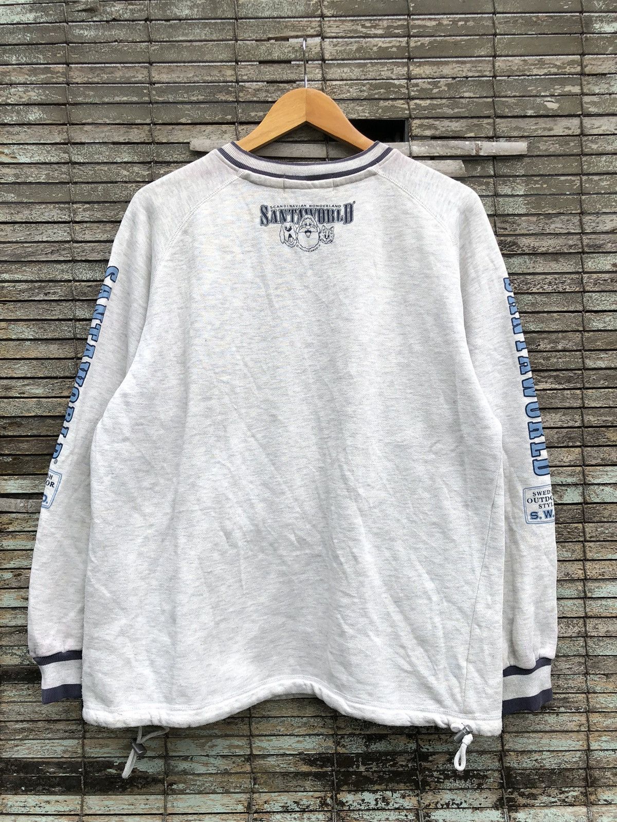 Vintage Vtg 80s Santaworld Swedish Outdoor Style Crewneck Sweatshirt Size US L / EU 52-54 / 3 - 13 Thumbnail